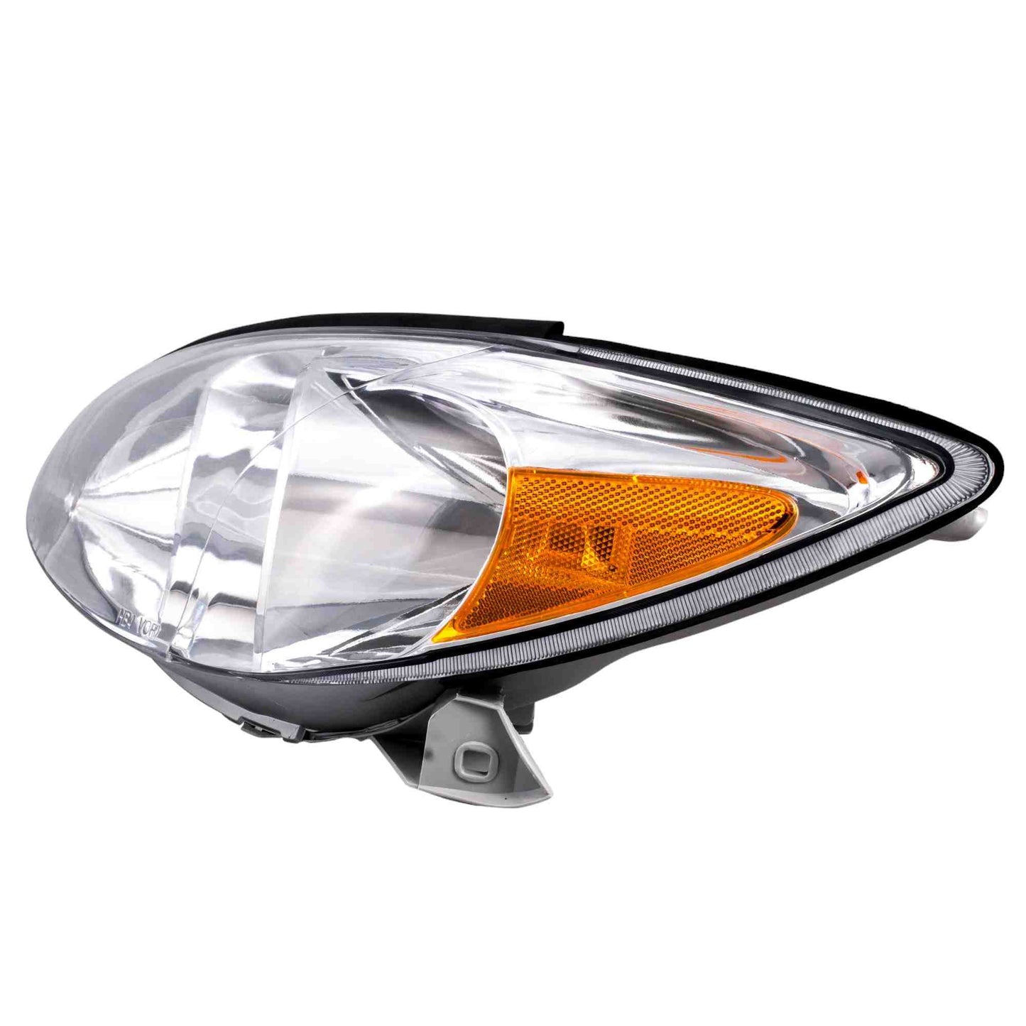 Angle View of Left Headlight Assembly EAGLE EYES TY694-B001L