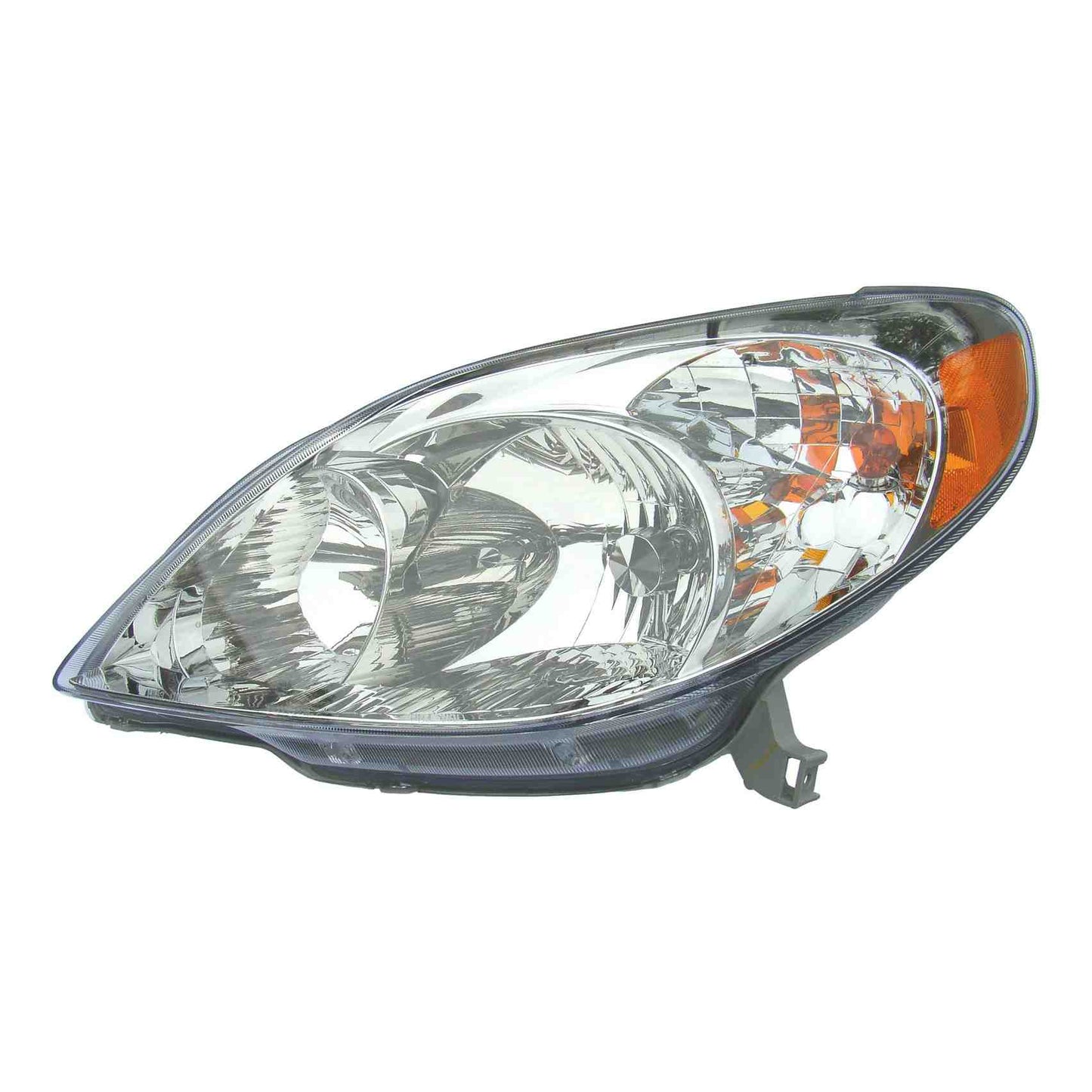 Front View of Left Headlight Assembly EAGLE EYES TY709-B001L