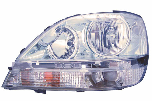 Front View of Left Headlight Assembly EAGLE EYES TY711-B001L