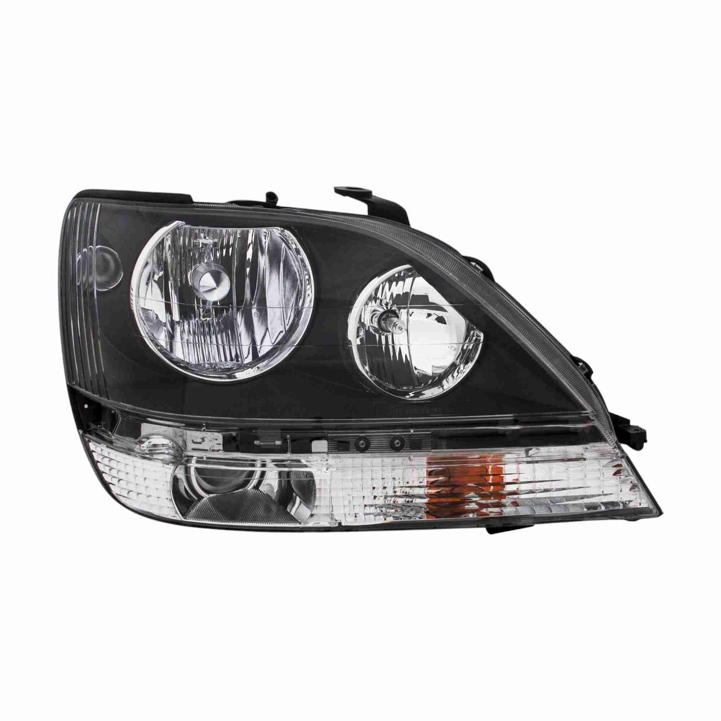 Front View of Left Headlight Assembly EAGLE EYES TY711-B101L