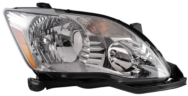 Front View of Right Headlight Assembly EAGLE EYES TY807-B001R