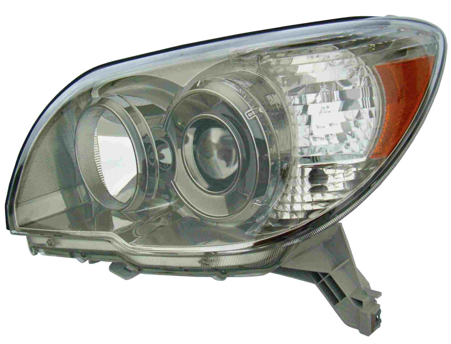 Front View of Left Headlight Assembly EAGLE EYES TY841-A101L