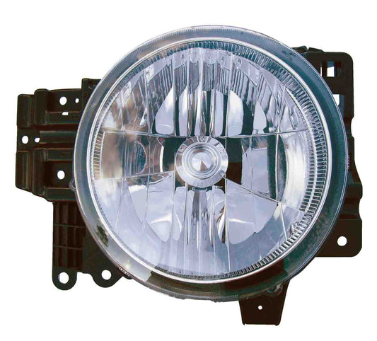 Front View of Left Headlight Assembly EAGLE EYES TY911-A001L