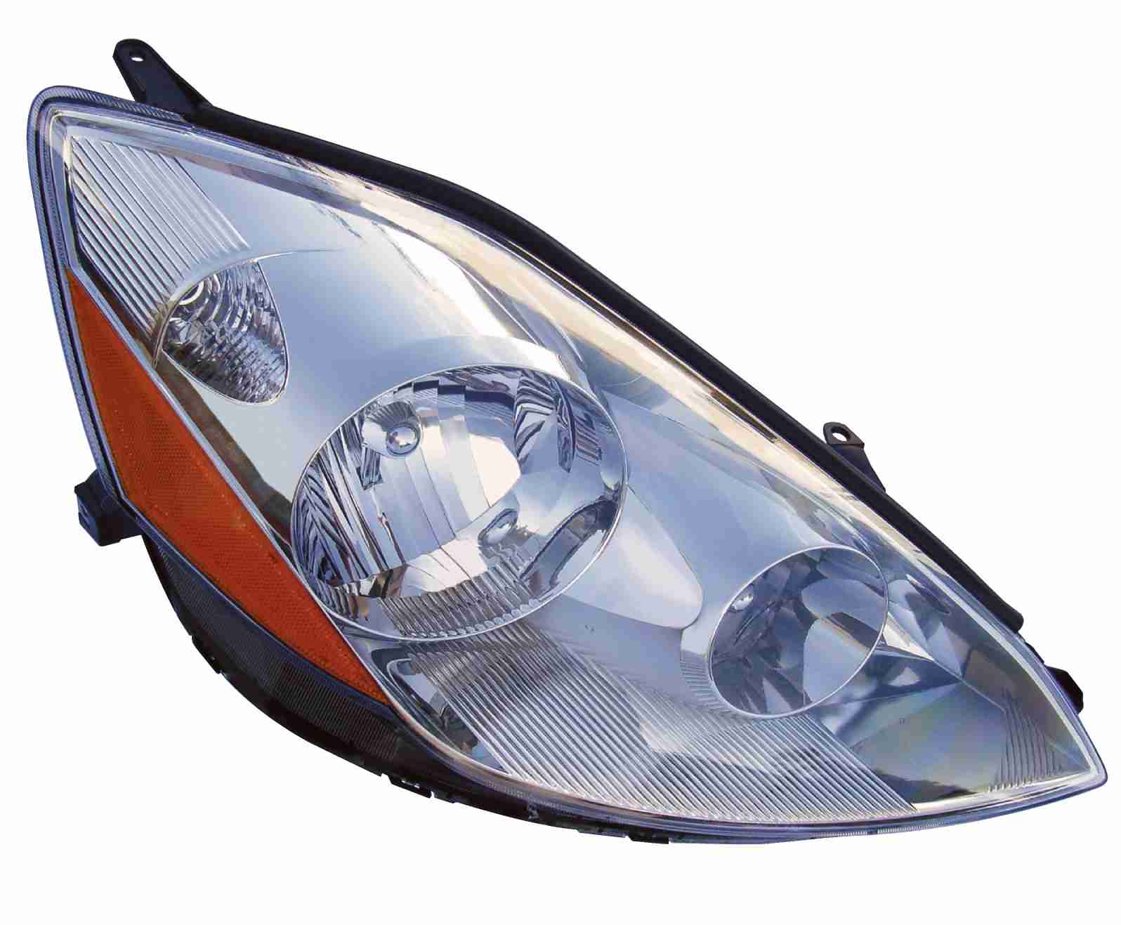 Front View of Right Headlight Assembly EAGLE EYES TY919-B001R