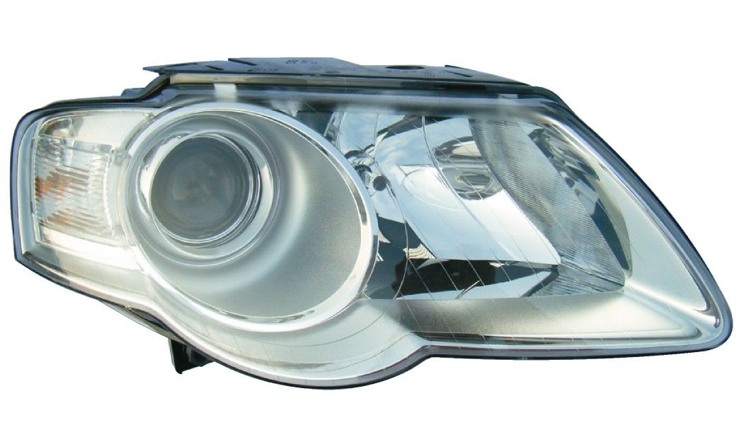 Front View of Right Headlight Assembly EAGLE EYES VK125-B001R