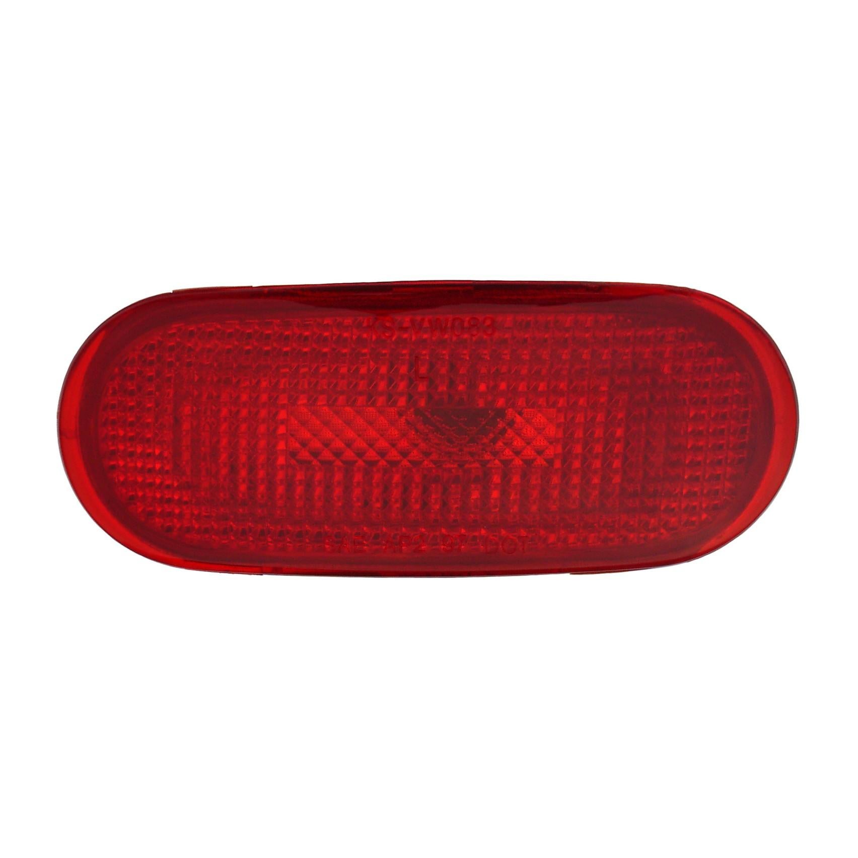 Front View of Rear Left Side Marker Light Assembly EAGLE EYES VW083-U000L