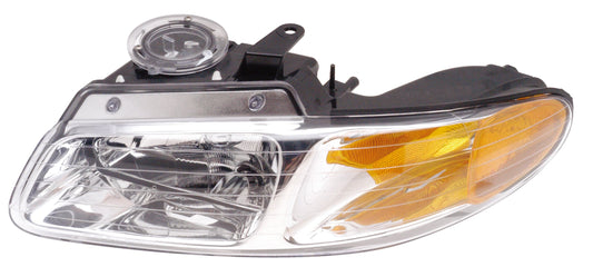 View of Left Headlight Assembly EAGLE EYES CS041-B001L