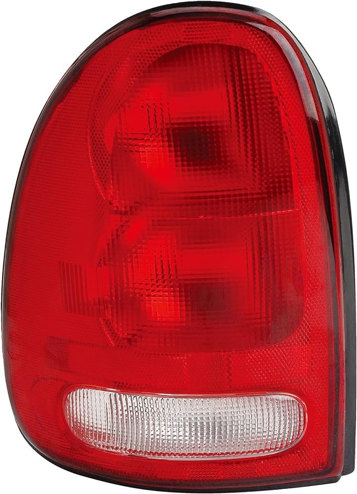 Front View of Left Tail Light Assembly EAGLE EYES CS048-U000L