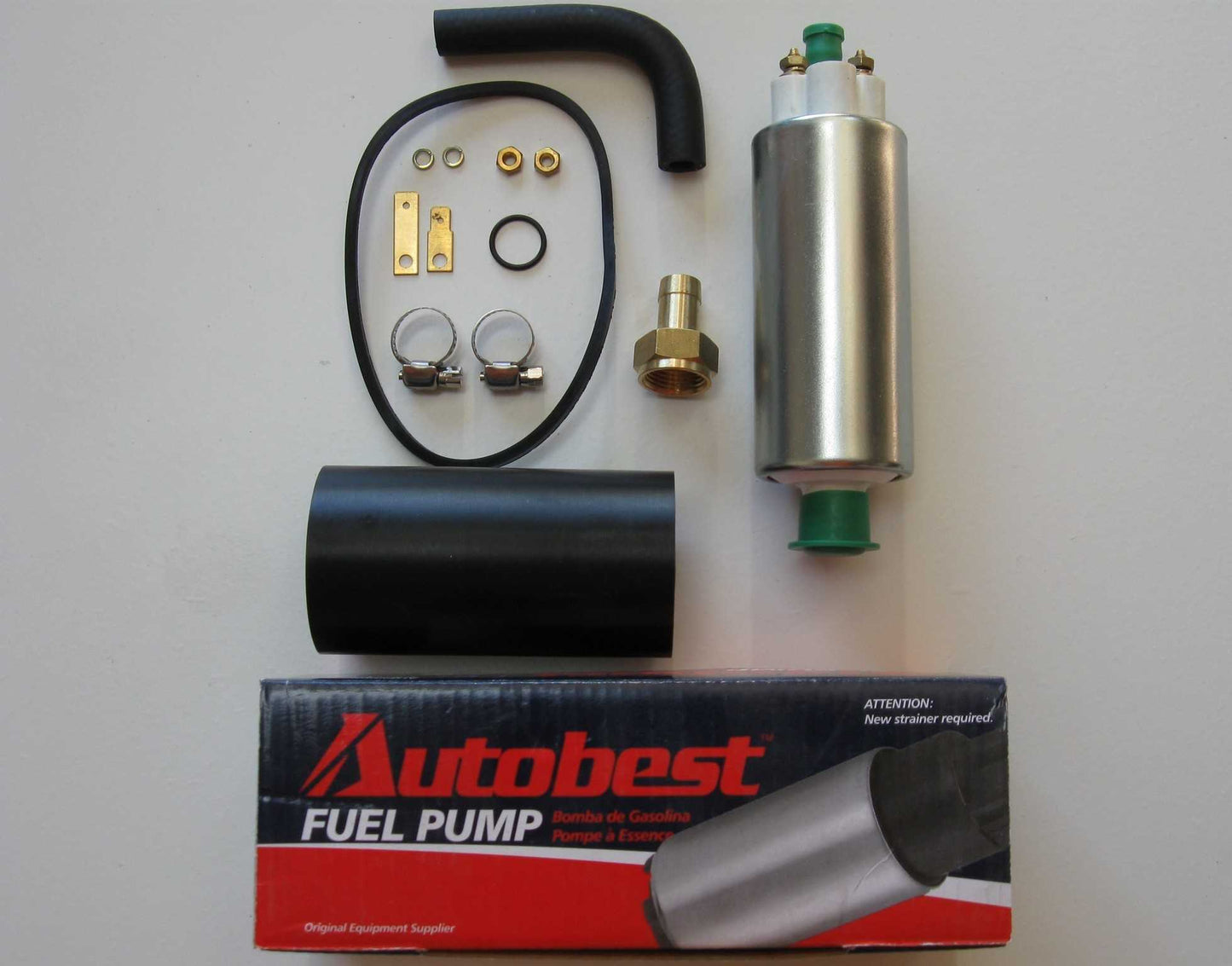 Angle View of Electric Fuel Pump AUTOBEST F1193