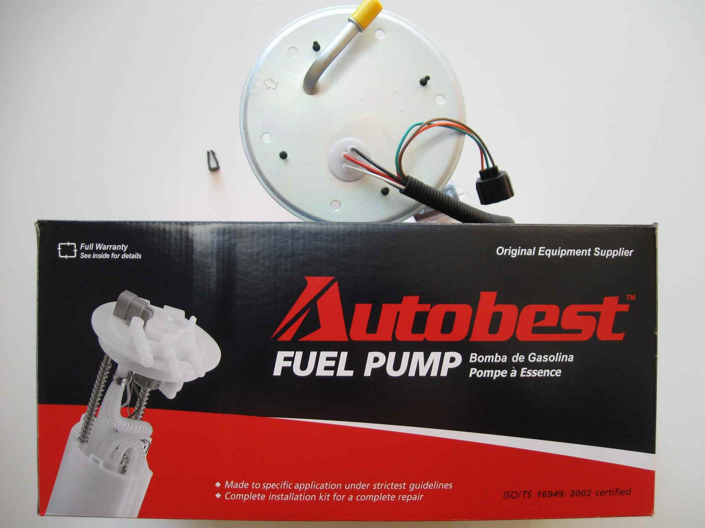 Package View of Fuel Pump and Sender Assembly AUTOBEST F1207A