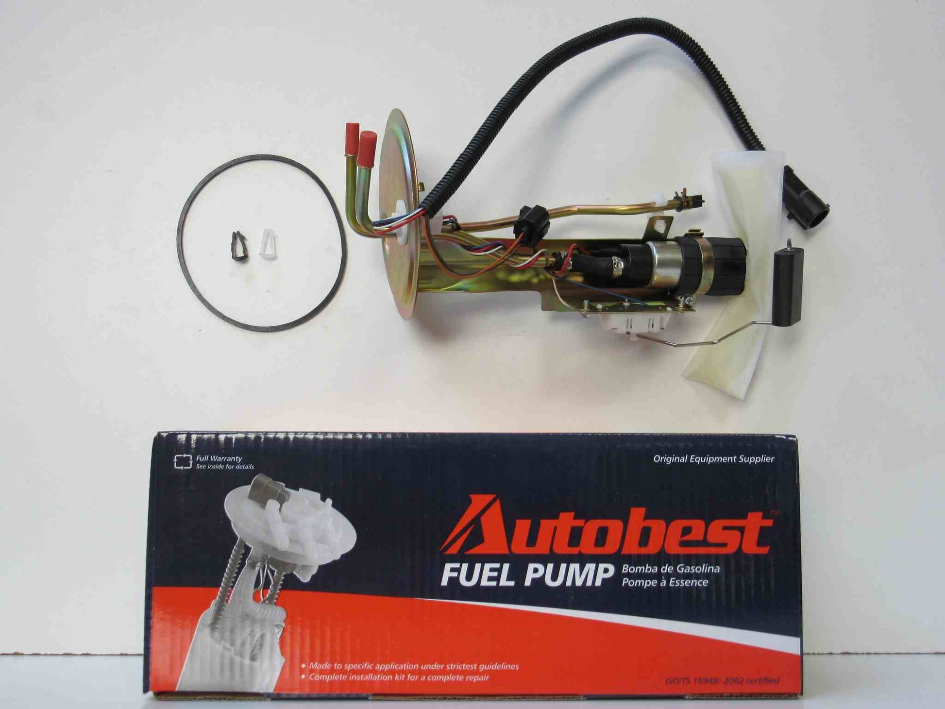 Package View of Fuel Pump and Sender Assembly AUTOBEST F1209A