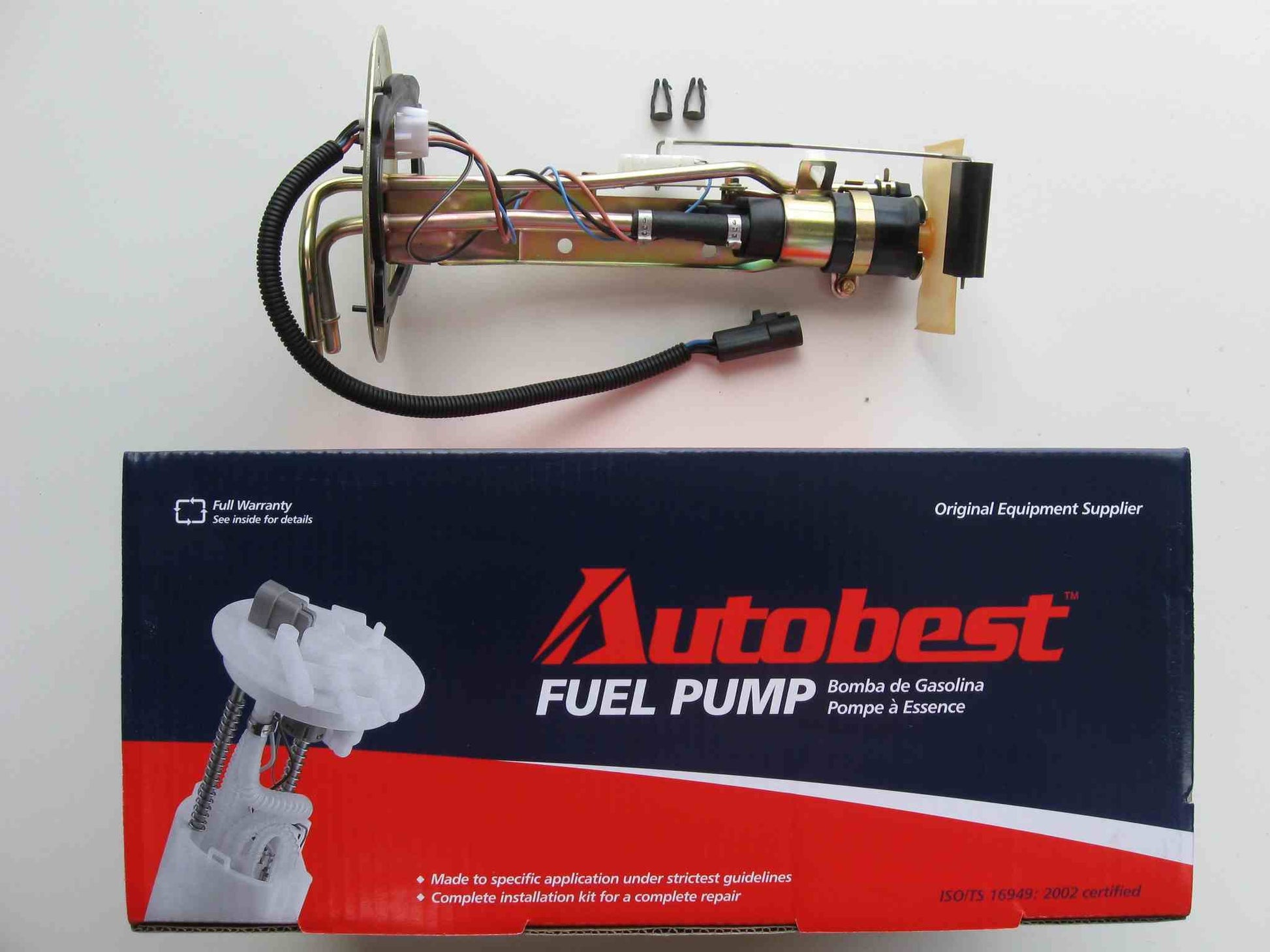 Package View of Fuel Pump and Sender Assembly AUTOBEST F1248A