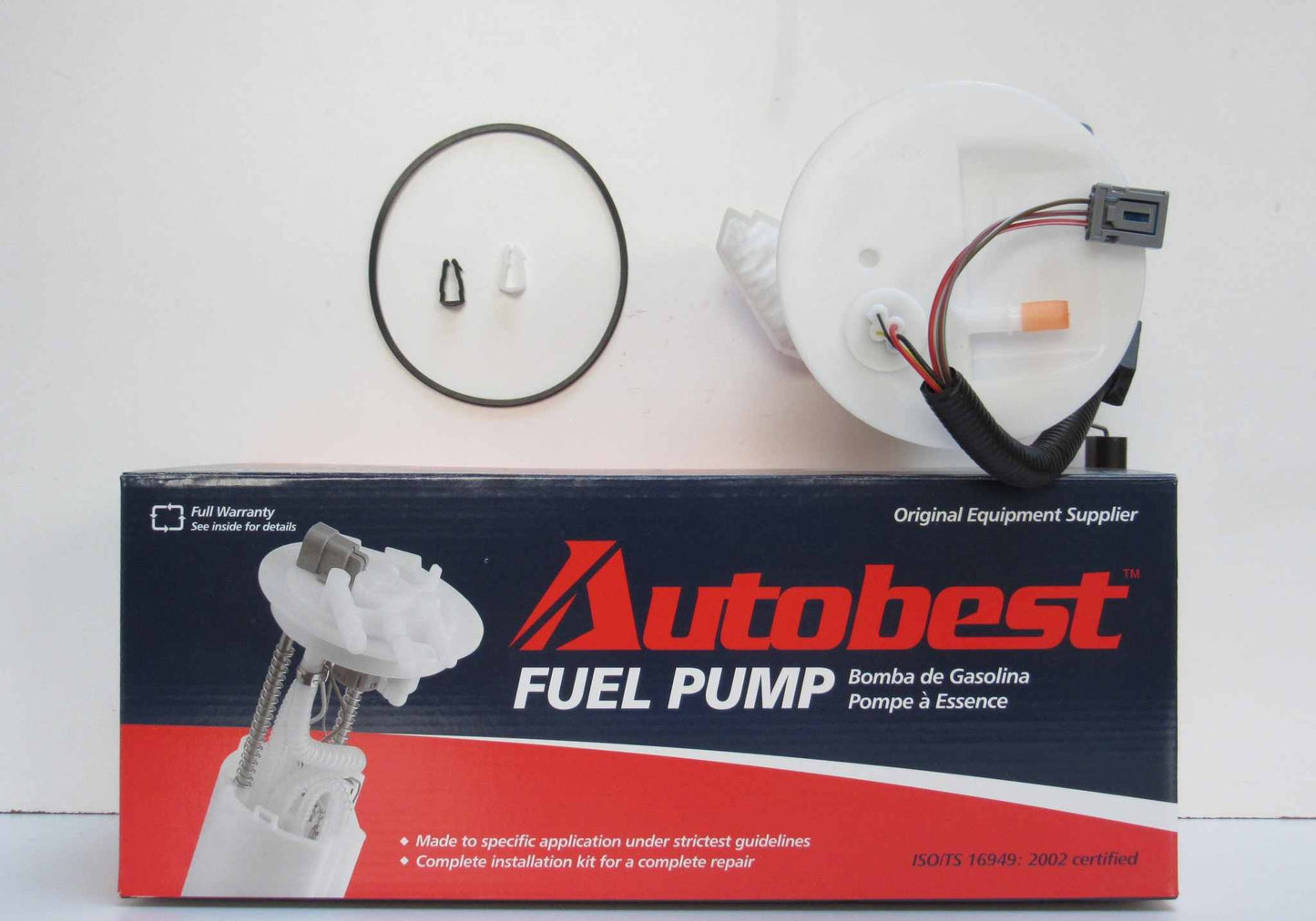 Package View of Fuel Pump Module Assembly AUTOBEST F1366A