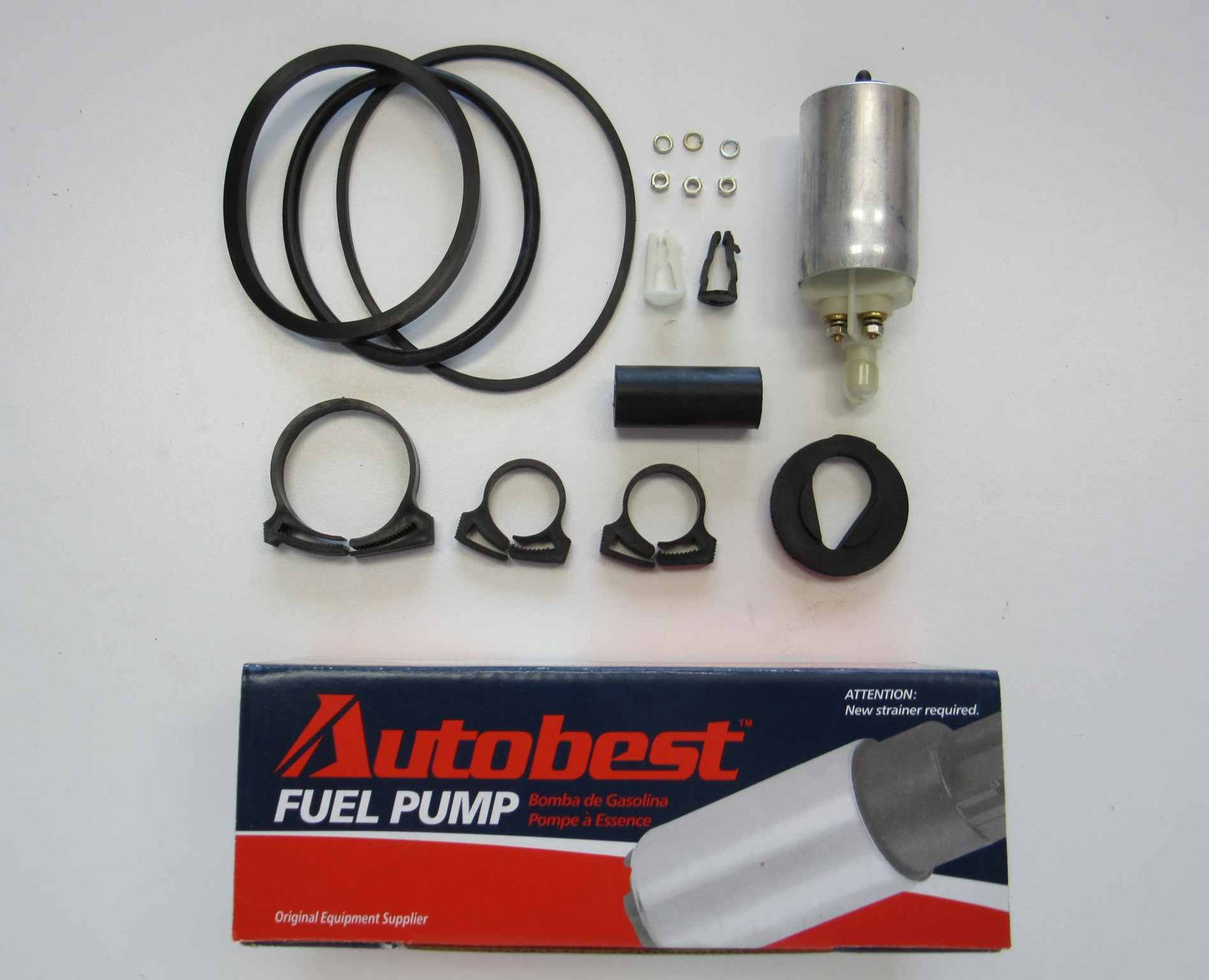 Package View of Electric Fuel Pump AUTOBEST F1498