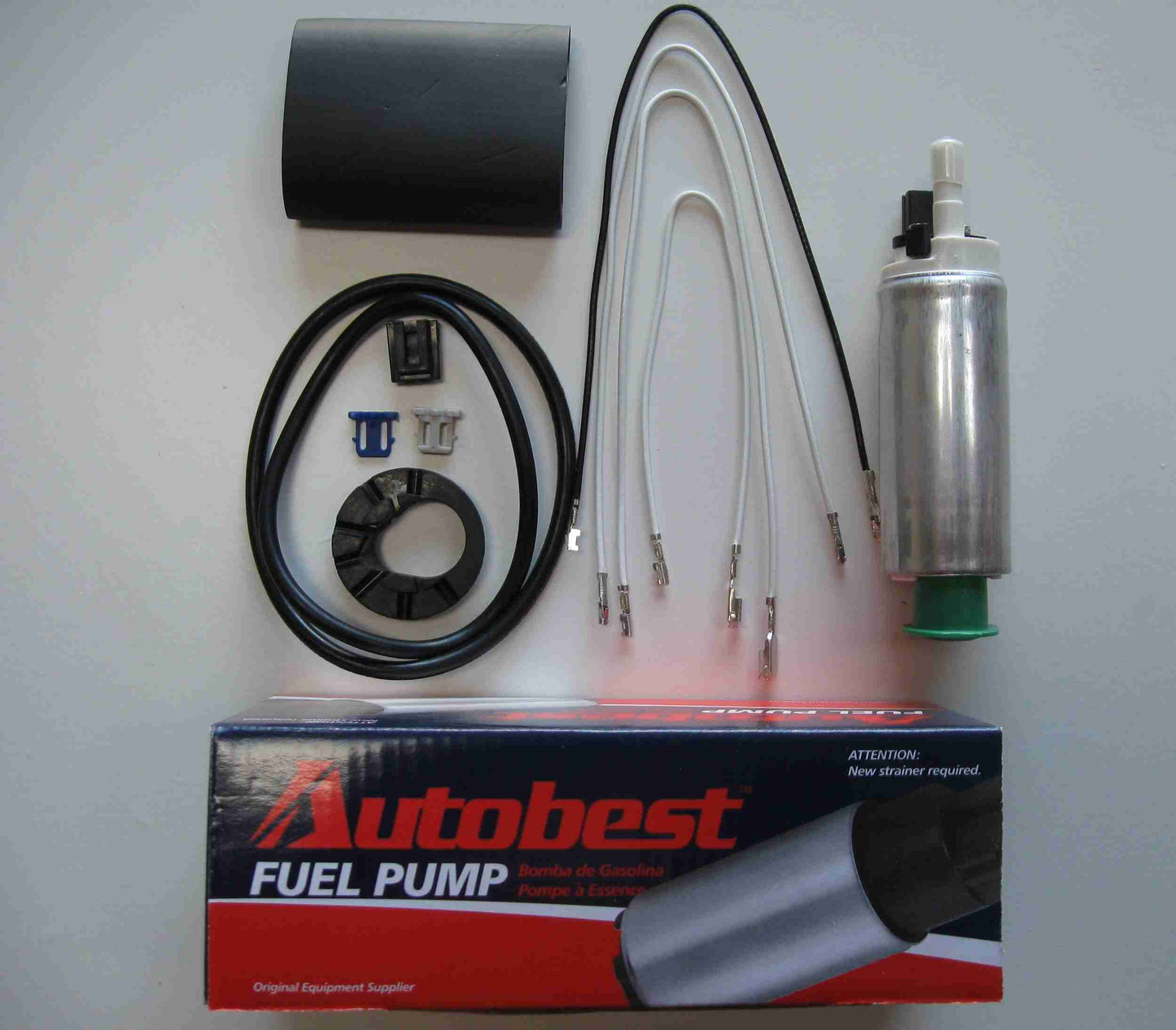 Angle View of Electric Fuel Pump AUTOBEST F2221