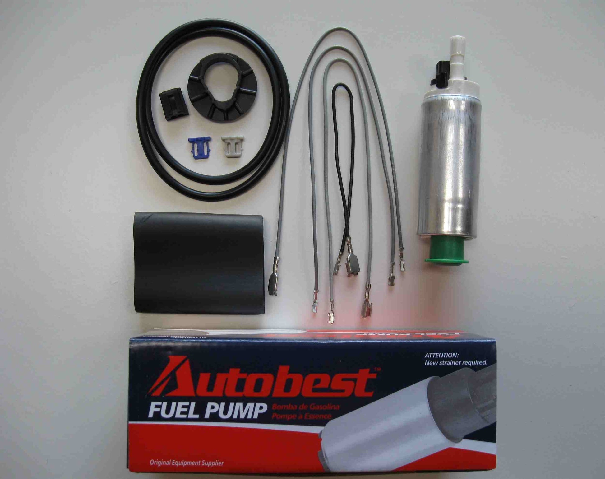 Angle View of Electric Fuel Pump AUTOBEST F2276