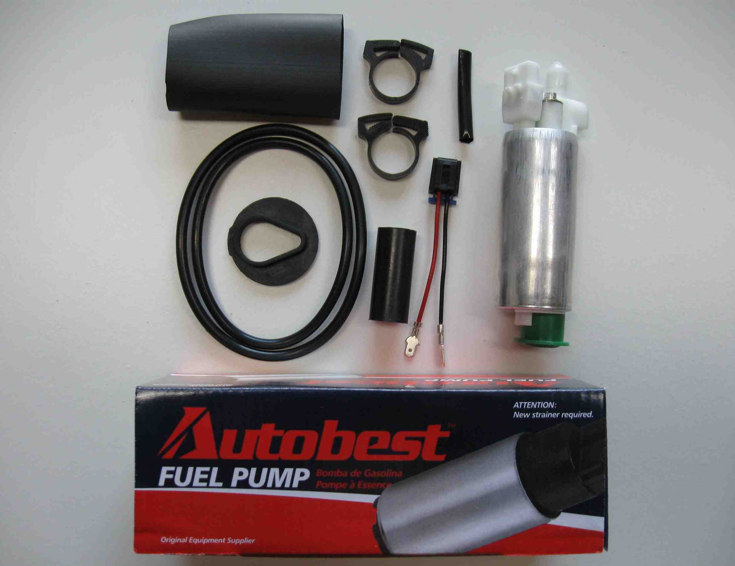 Angle View of Electric Fuel Pump AUTOBEST F2279