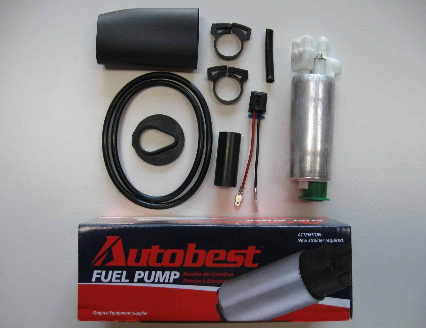 Package View of Electric Fuel Pump AUTOBEST F2279