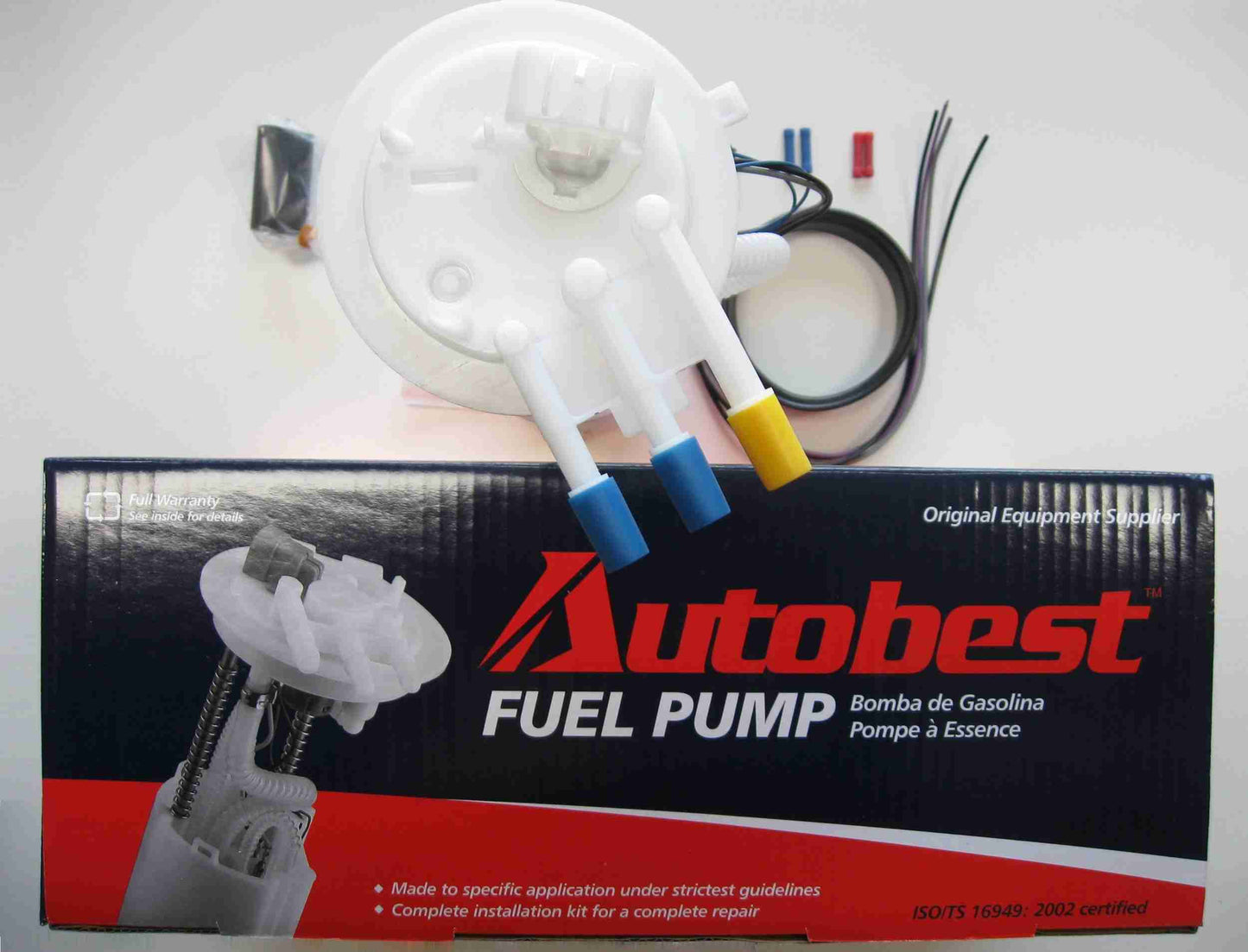 Angle View of Fuel Pump Module Assembly AUTOBEST F2512A