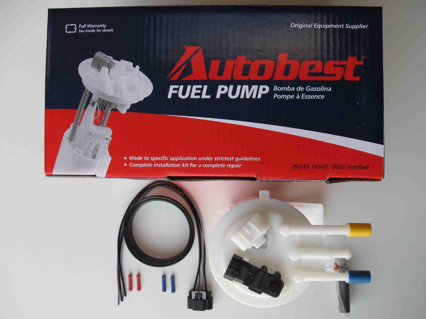 Angle View of Fuel Pump Module Assembly AUTOBEST F2519A