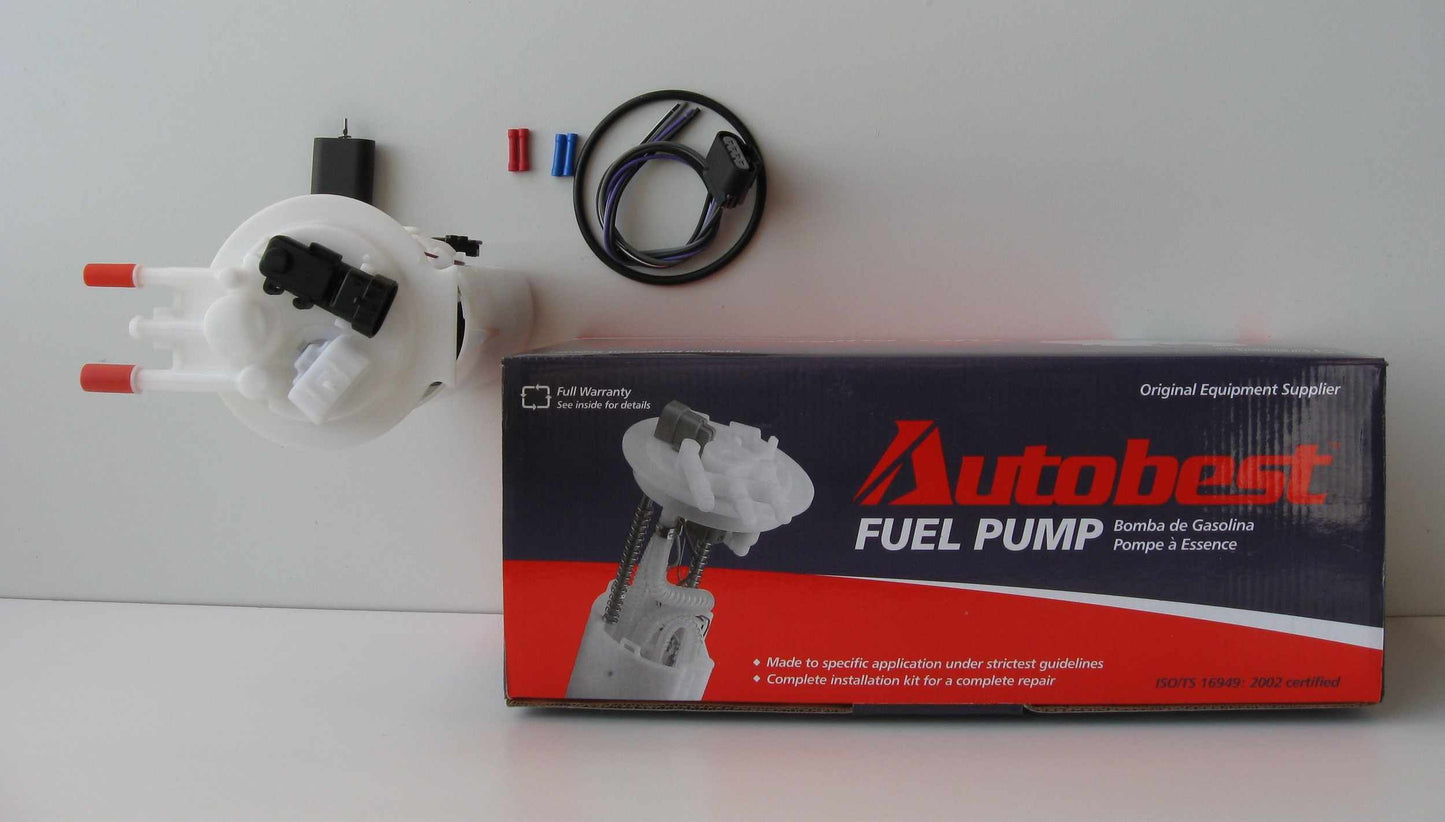 Angle View of Fuel Pump Module Assembly AUTOBEST F2540A