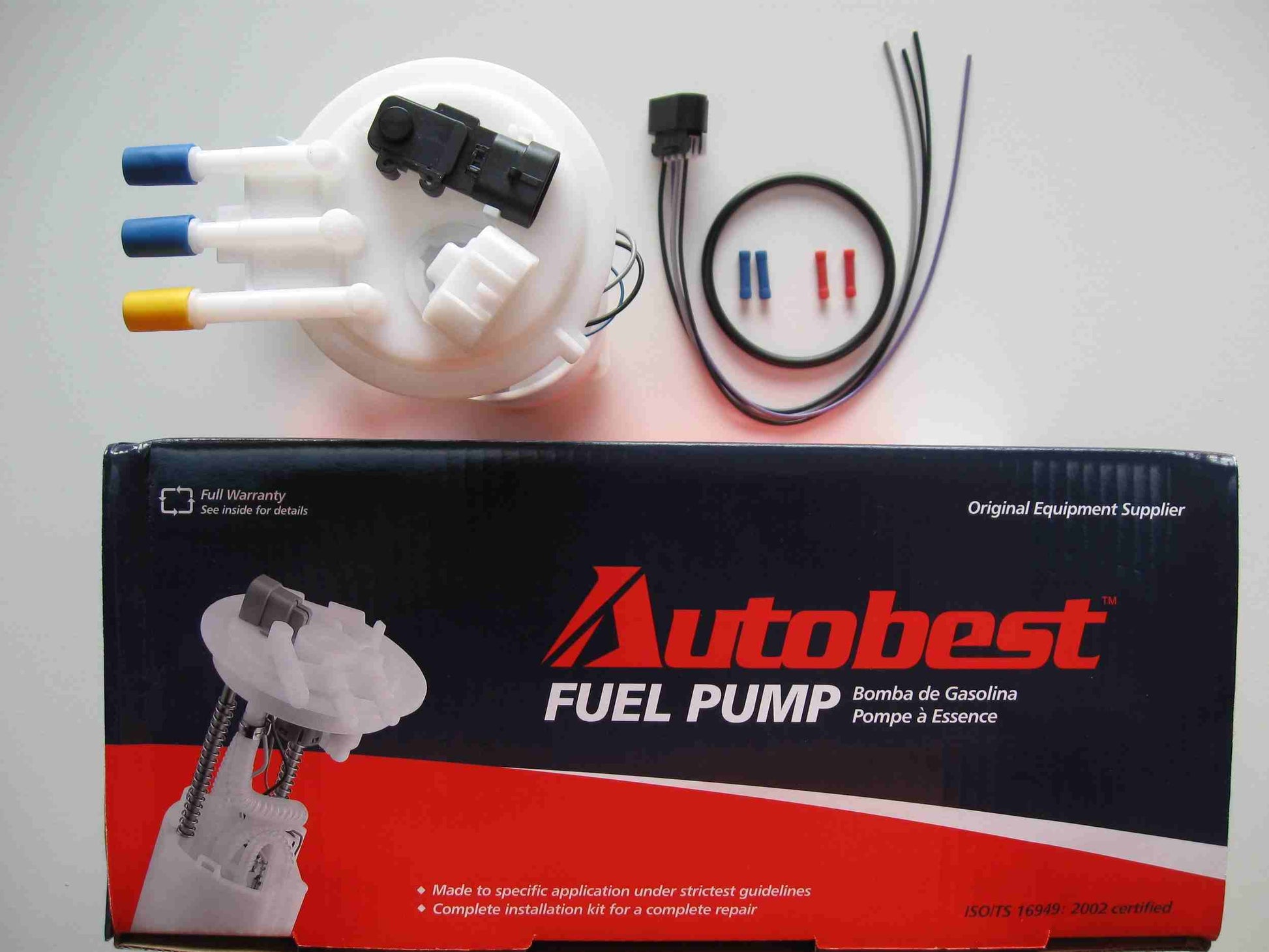 Angle View of Fuel Pump Module Assembly AUTOBEST F2548A