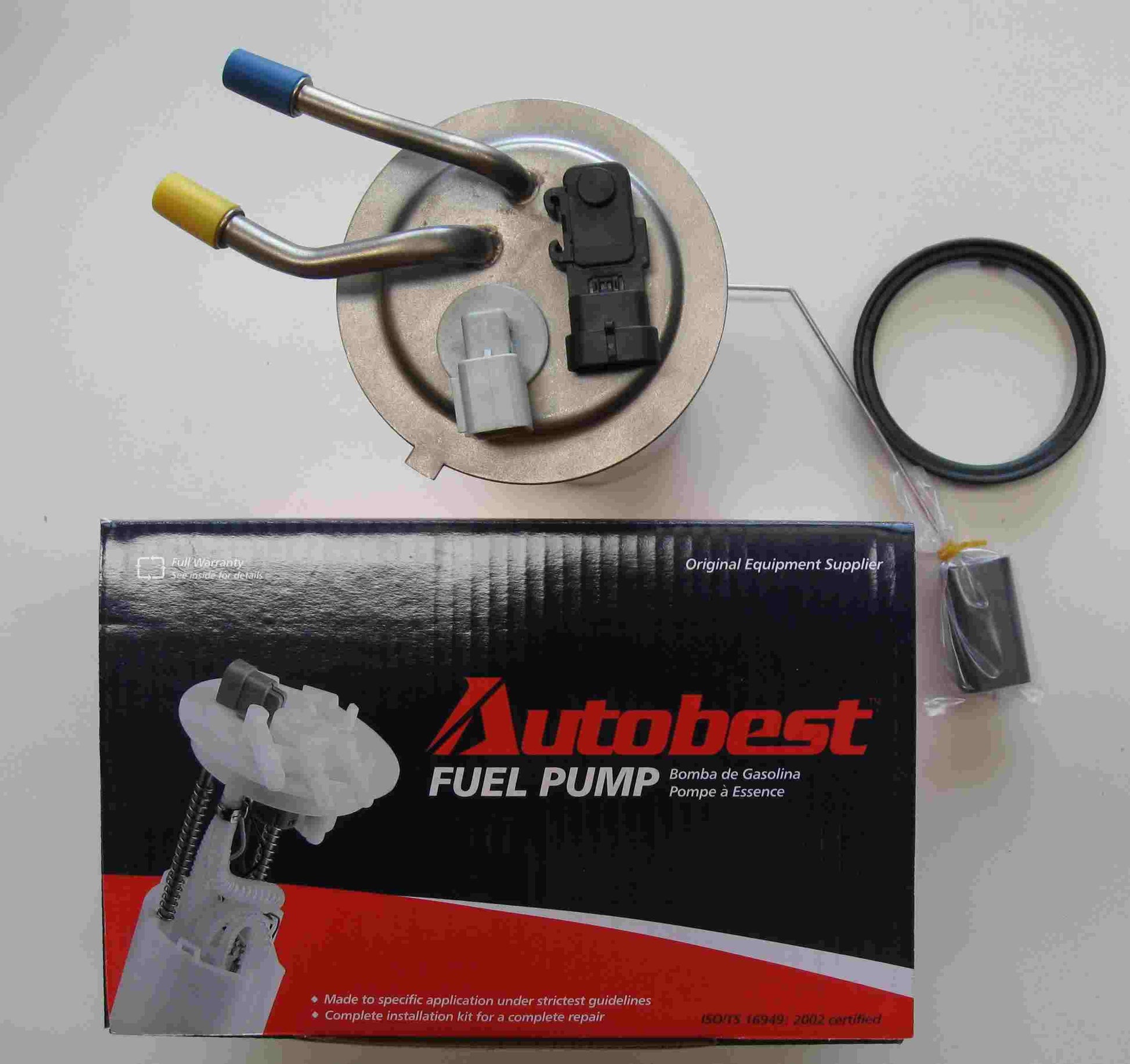 Angle View of Fuel Pump Module Assembly AUTOBEST F2571A