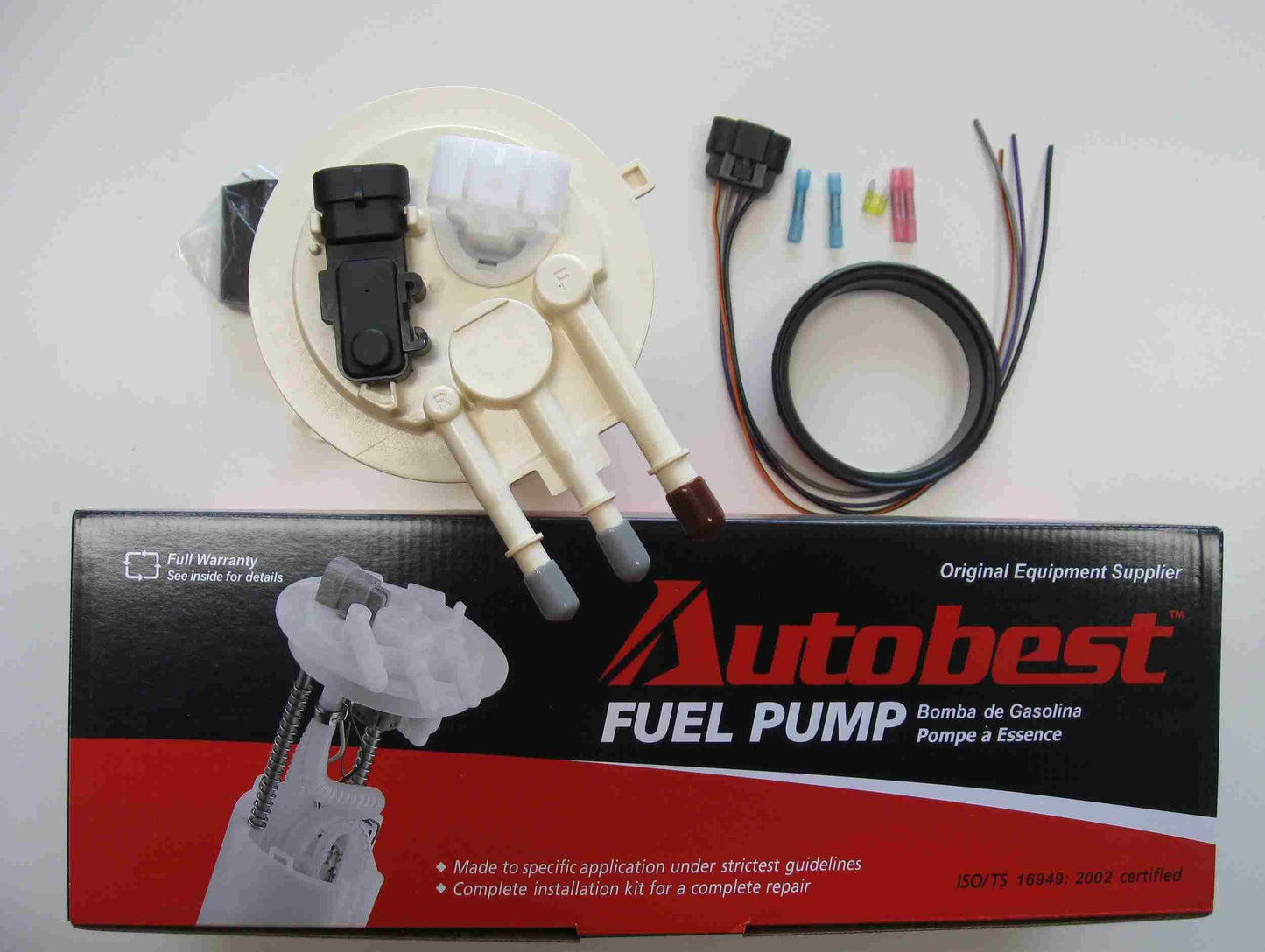 Angle View of Fuel Pump Module Assembly AUTOBEST F2903A