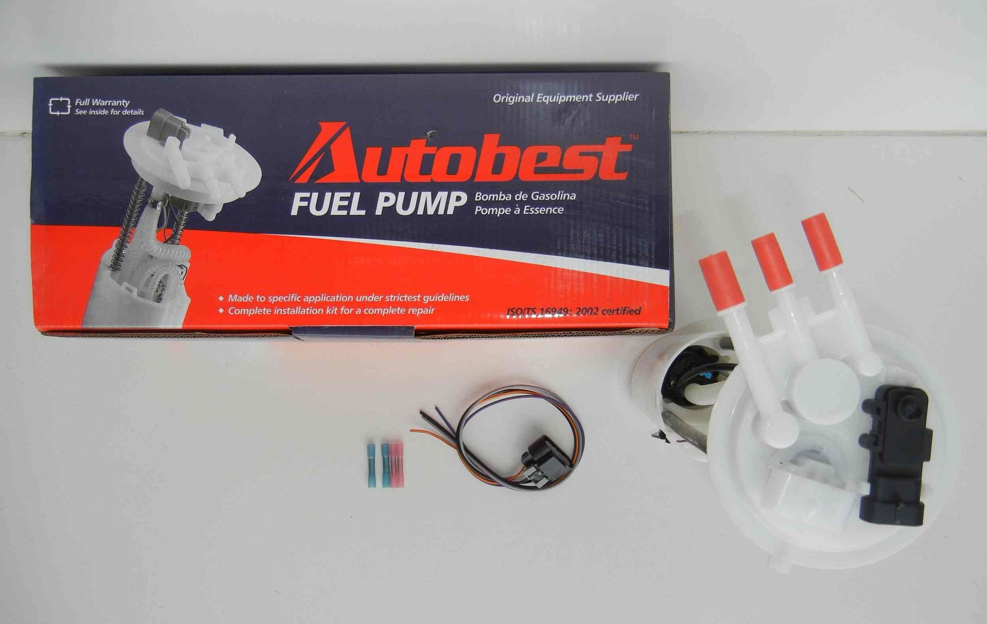 Side View of Fuel Pump Module Assembly AUTOBEST F2934A