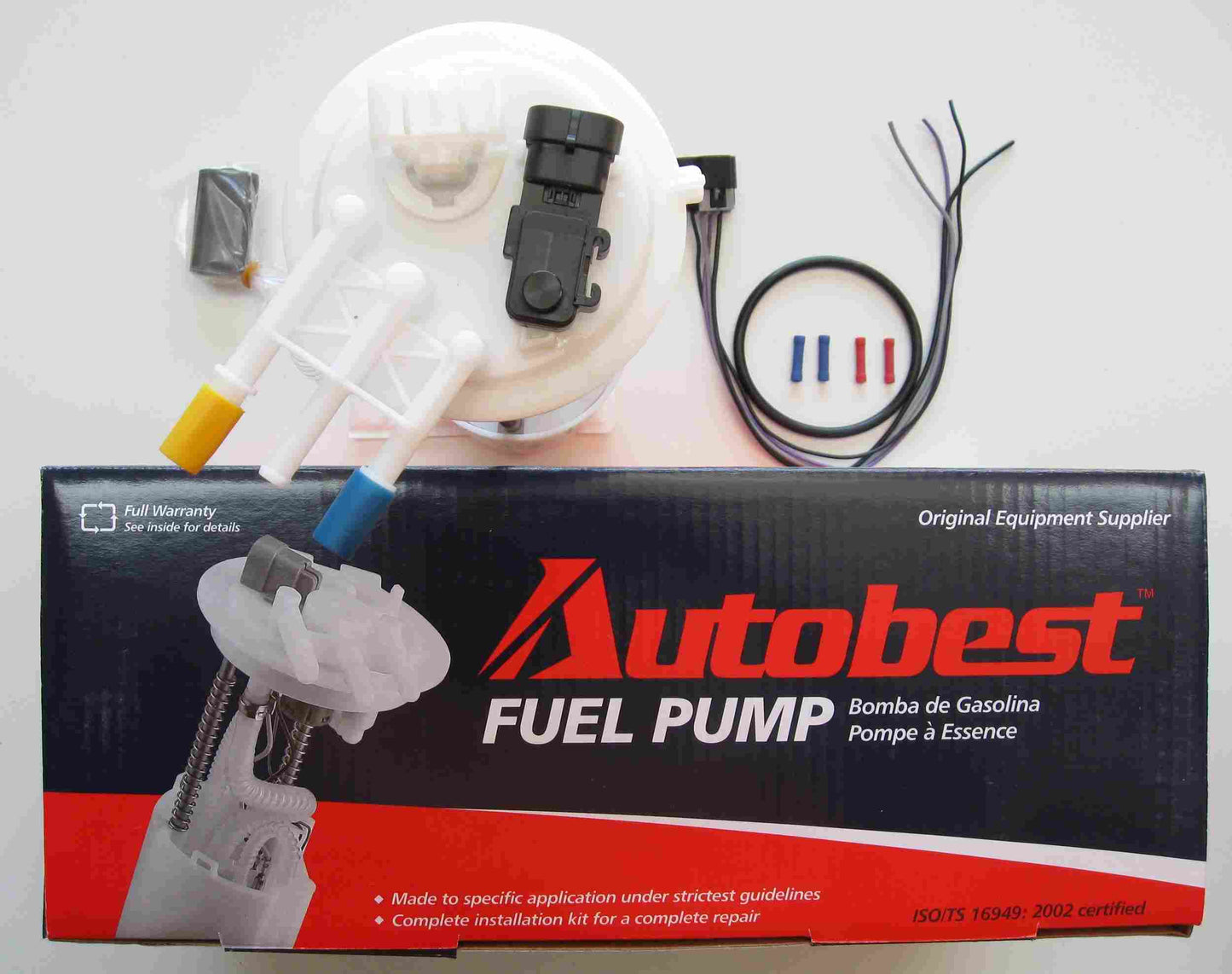 Angle View of Fuel Pump Module Assembly AUTOBEST F2958A