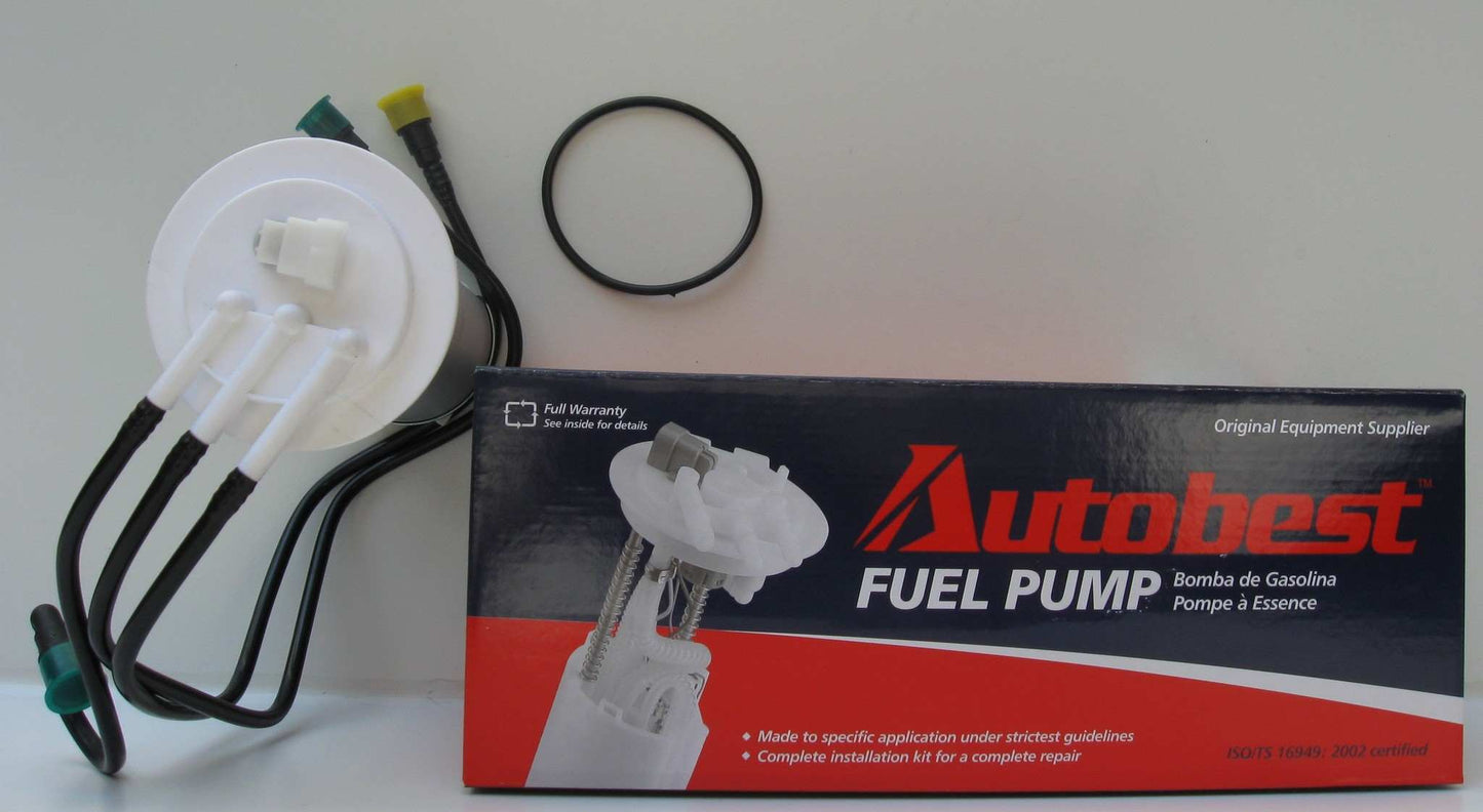 Package View of Fuel Pump Module Assembly AUTOBEST F2962A