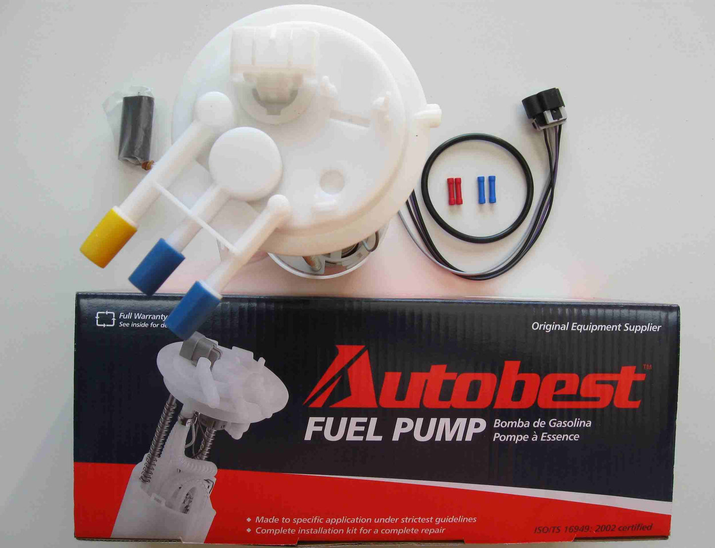 Angle View of Fuel Pump Module Assembly AUTOBEST F2973A