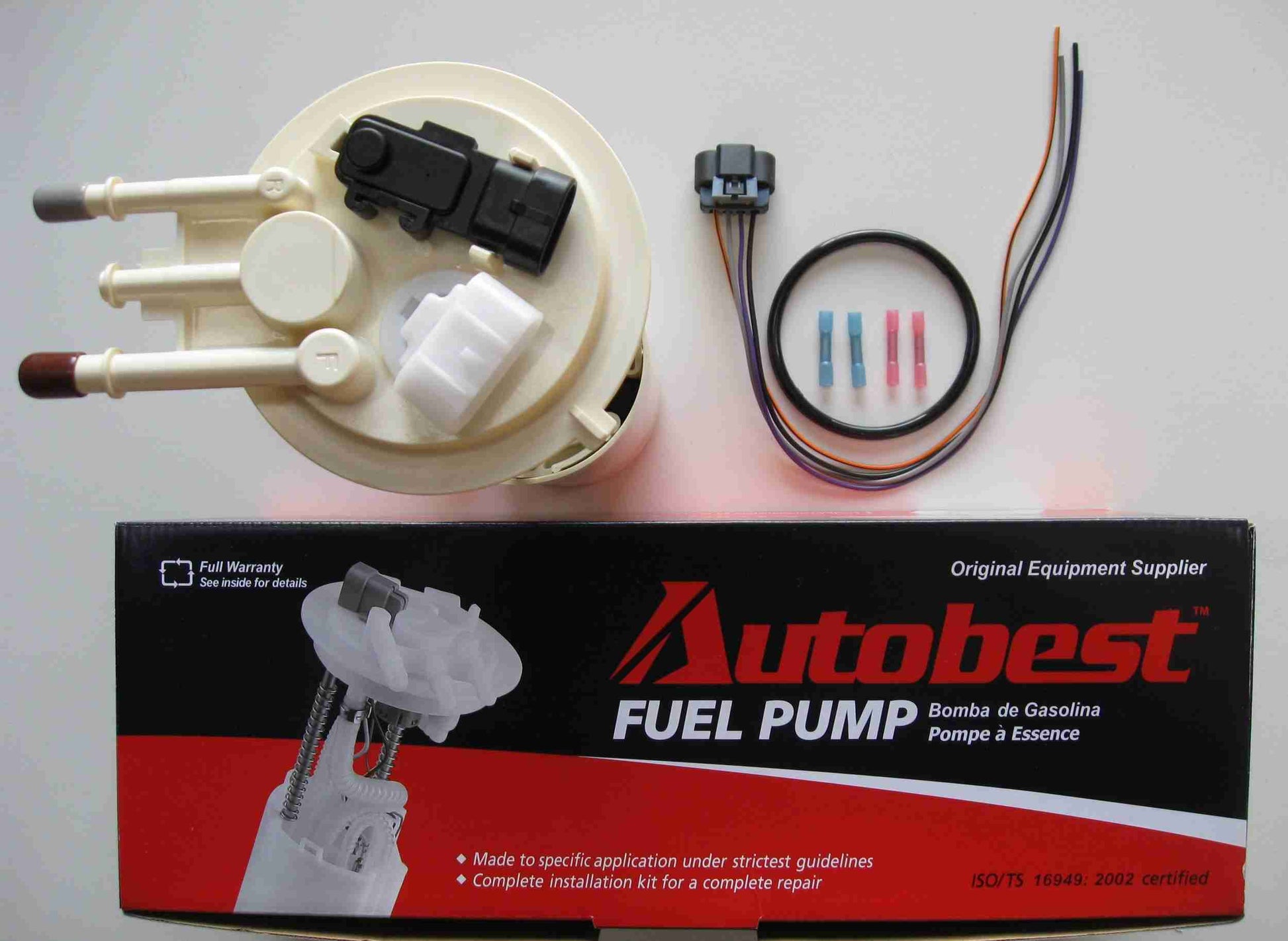 Angle View of Fuel Pump Module Assembly AUTOBEST F2982A