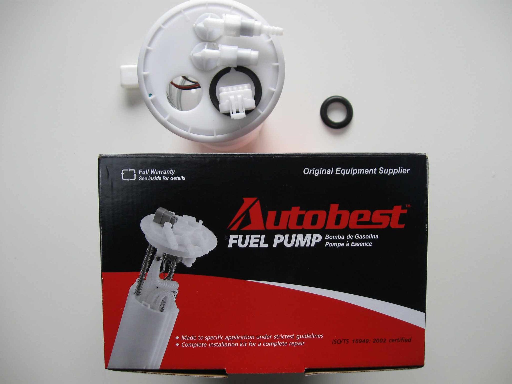 Package View of Fuel Pump Module Assembly AUTOBEST F3065A