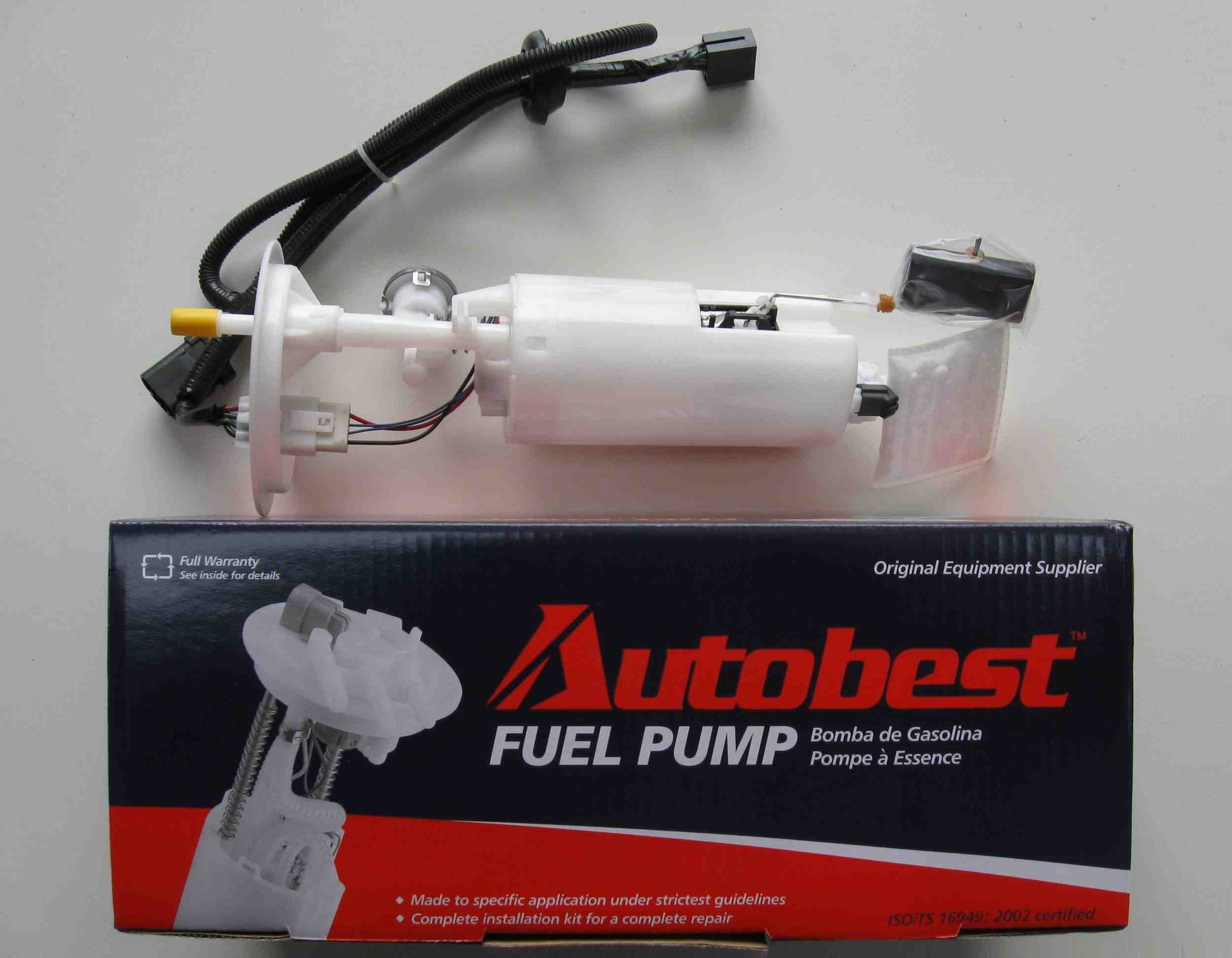 Angle View of Fuel Pump Module Assembly AUTOBEST F3124A