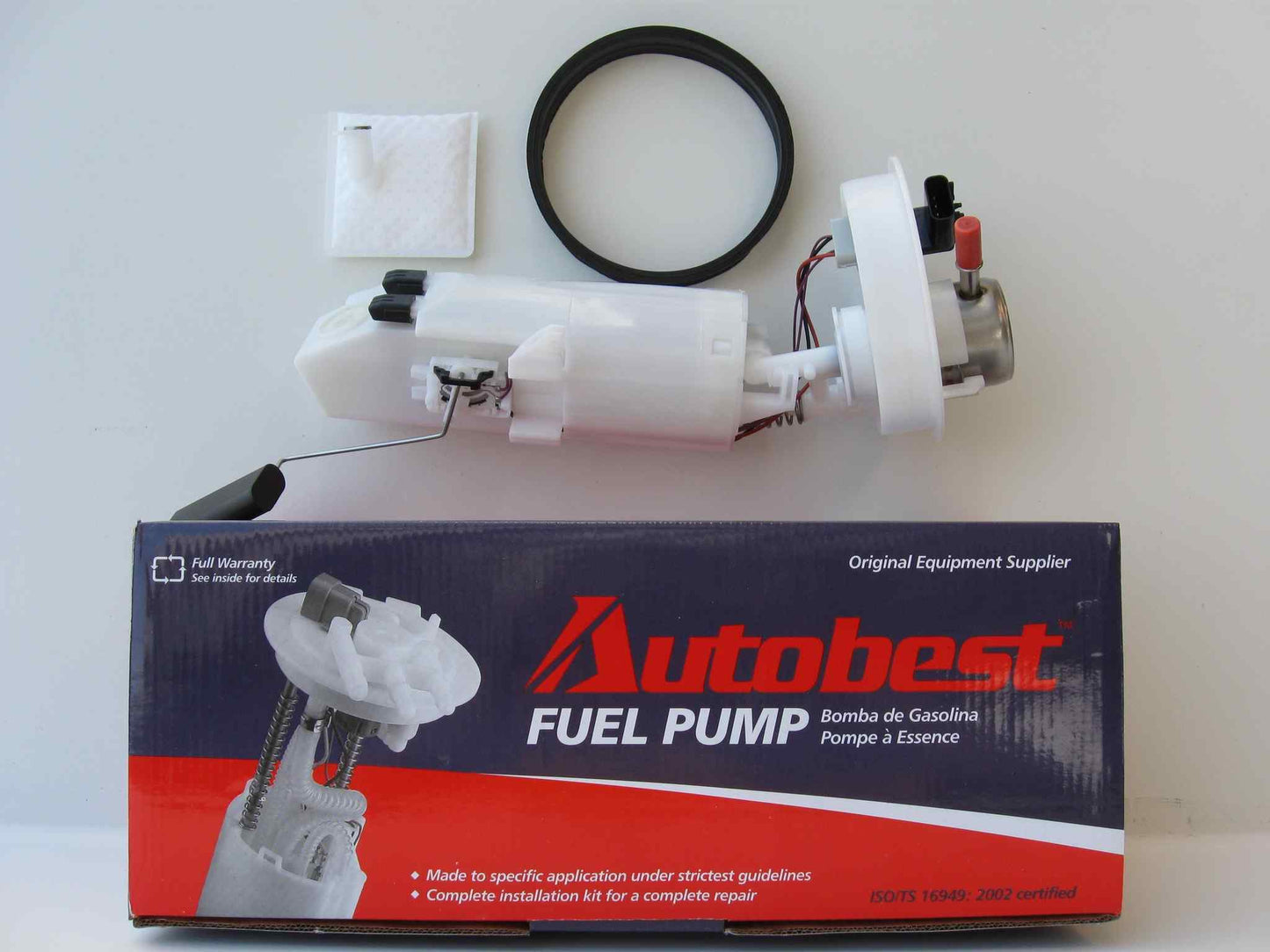 Package View of Fuel Pump Module Assembly AUTOBEST F3153A