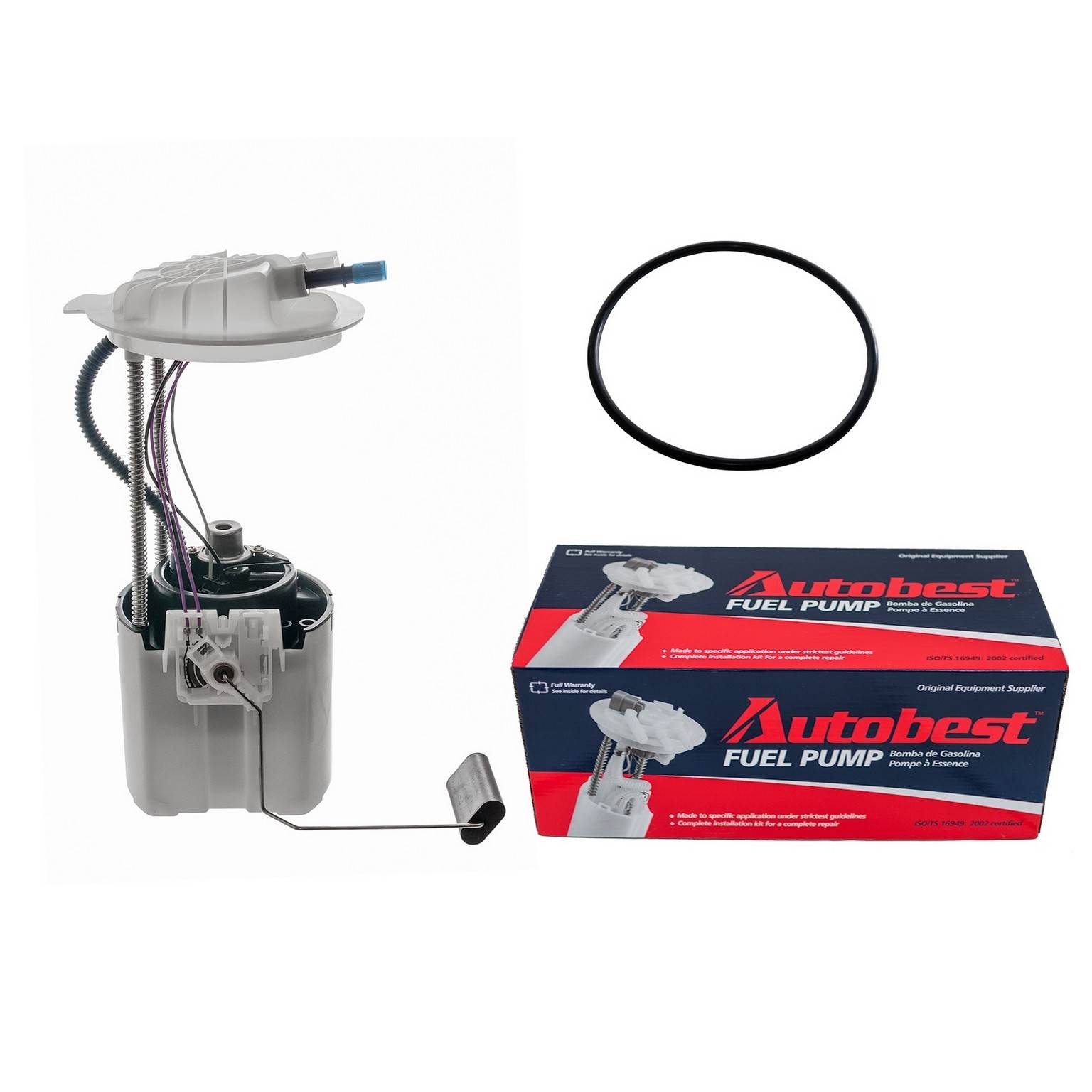 Package View of Fuel Pump Module Assembly AUTOBEST F3220A