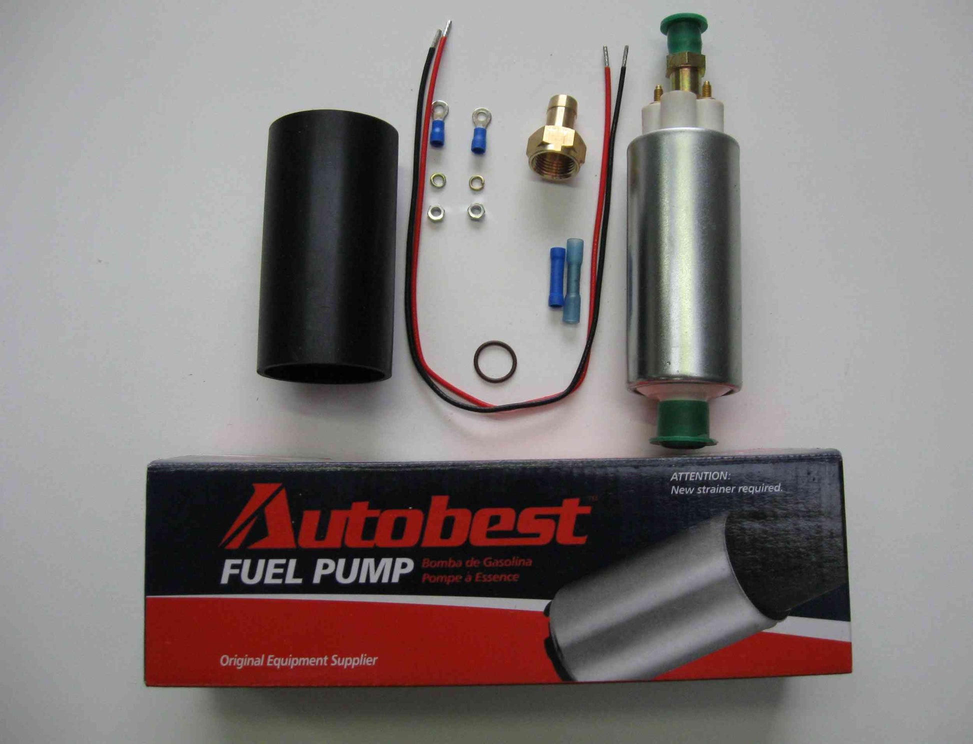 Angle View of Electric Fuel Pump AUTOBEST F4013