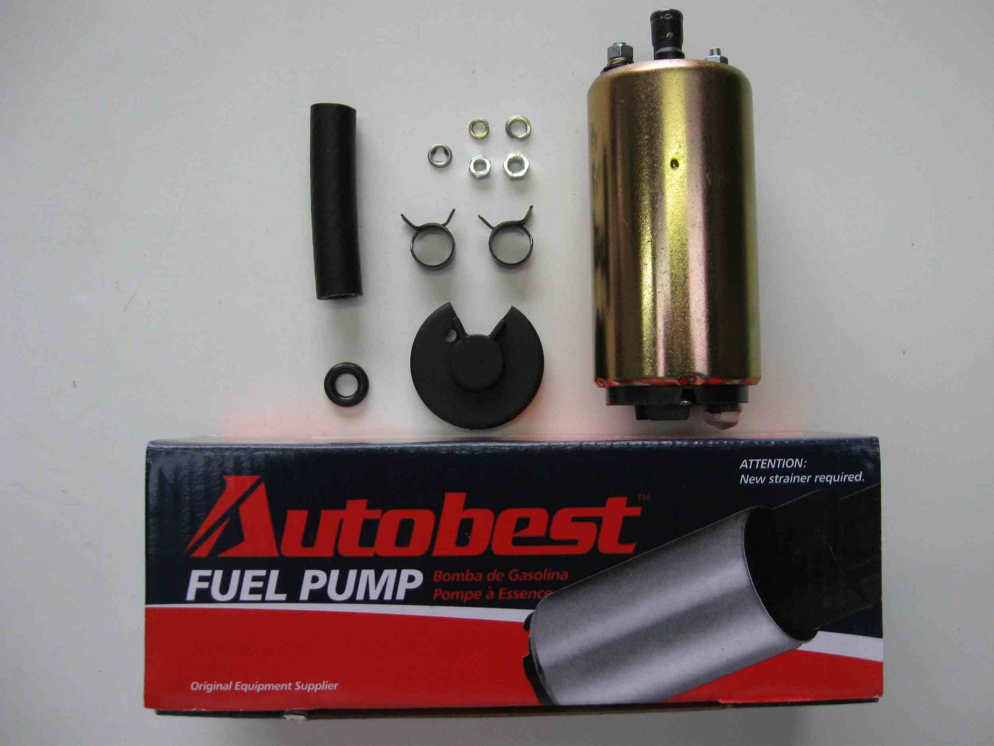 Angle View of Electric Fuel Pump AUTOBEST F4034