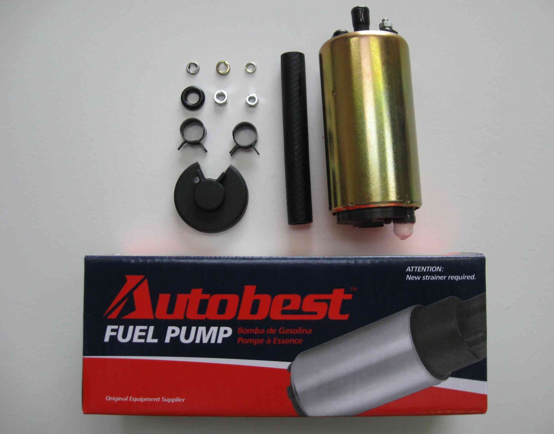 Angle View of Electric Fuel Pump AUTOBEST F4120