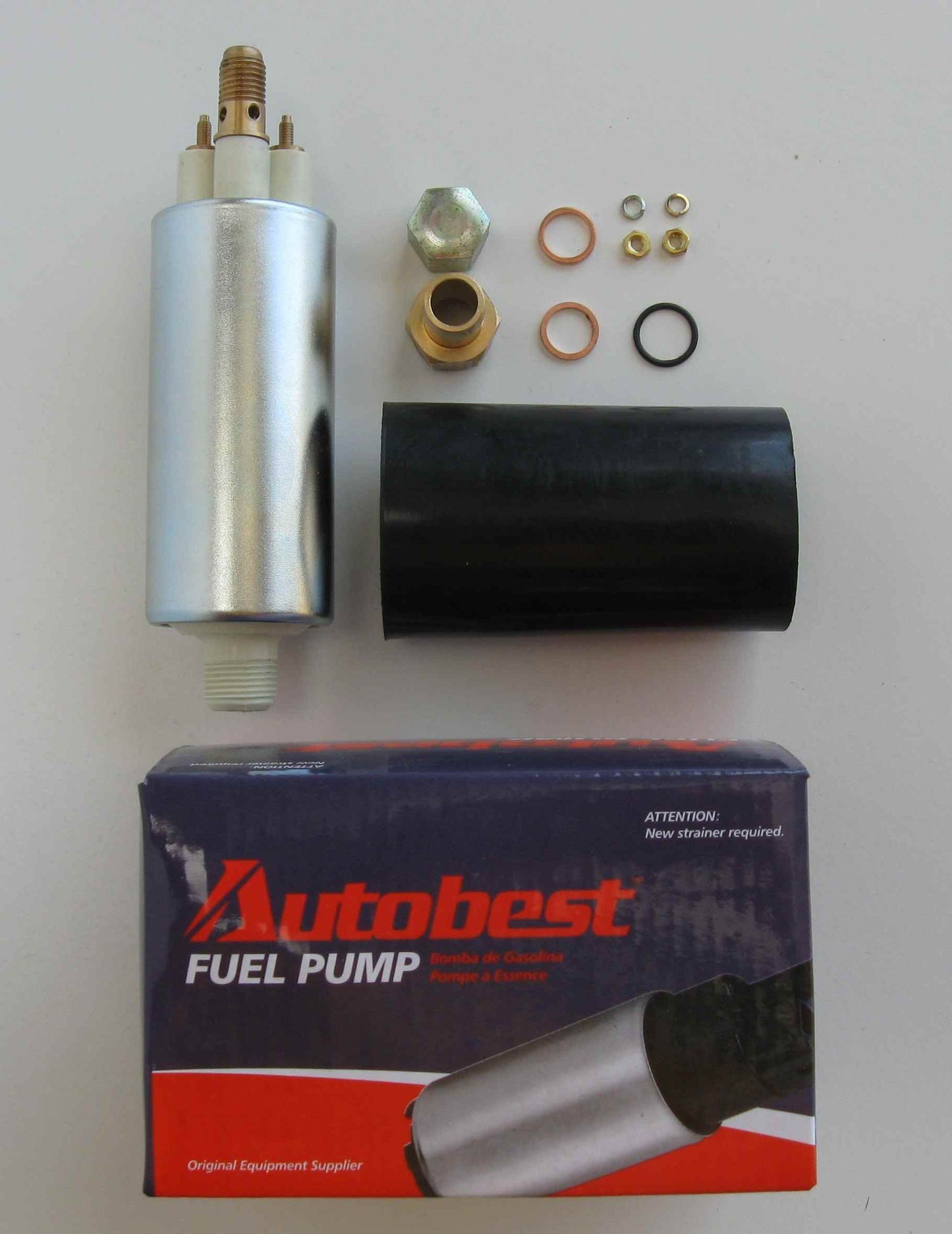 Angle View of Electric Fuel Pump AUTOBEST F4188