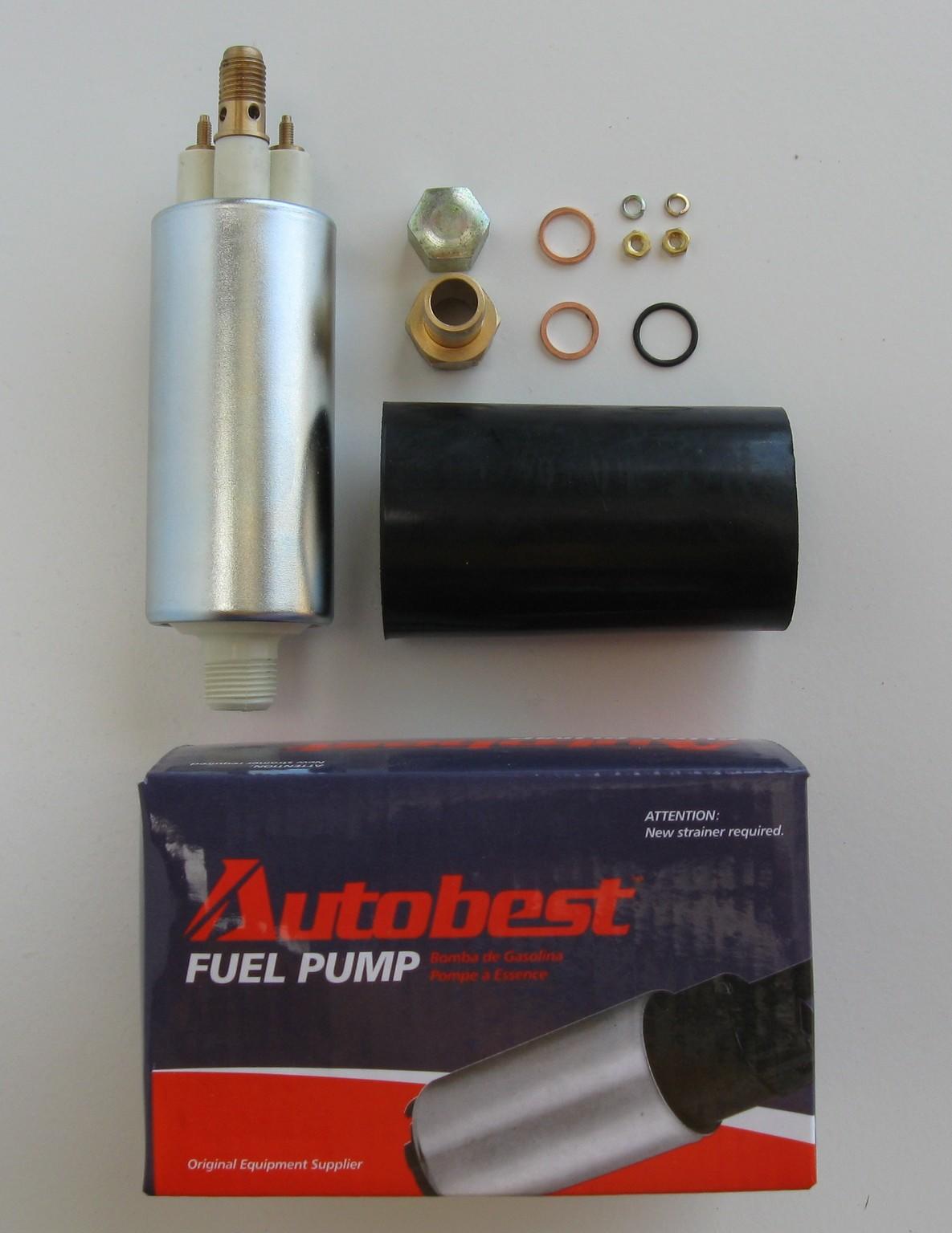 Package View of Electric Fuel Pump AUTOBEST F4188