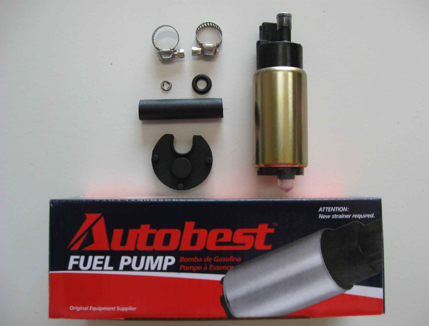 Angle View of Electric Fuel Pump AUTOBEST F4224