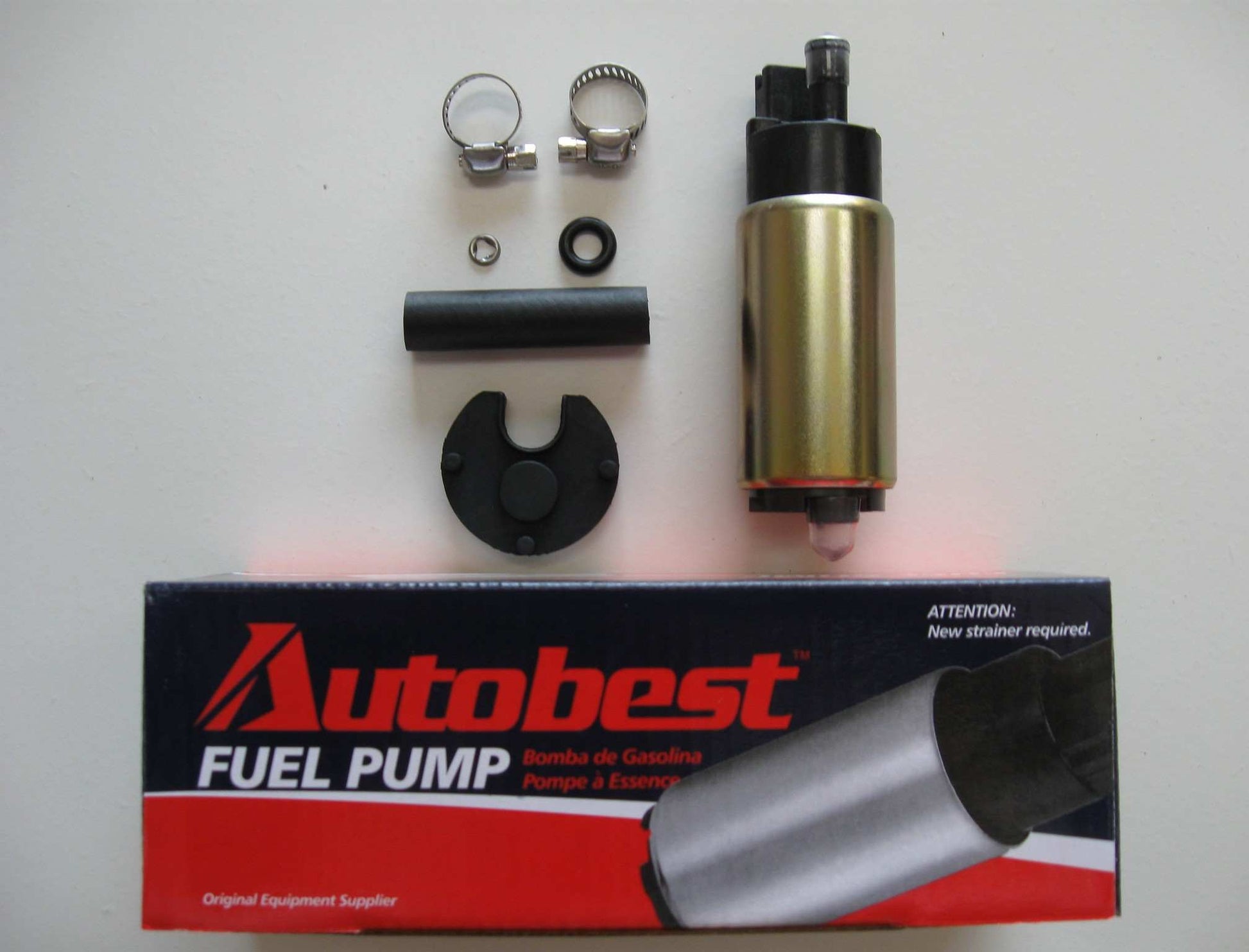 Package View of Electric Fuel Pump AUTOBEST F4224