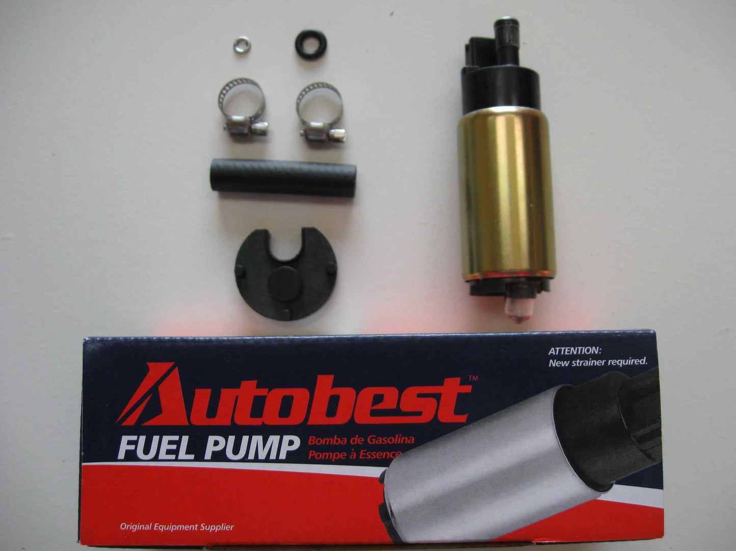 Angle View of Electric Fuel Pump AUTOBEST F4230