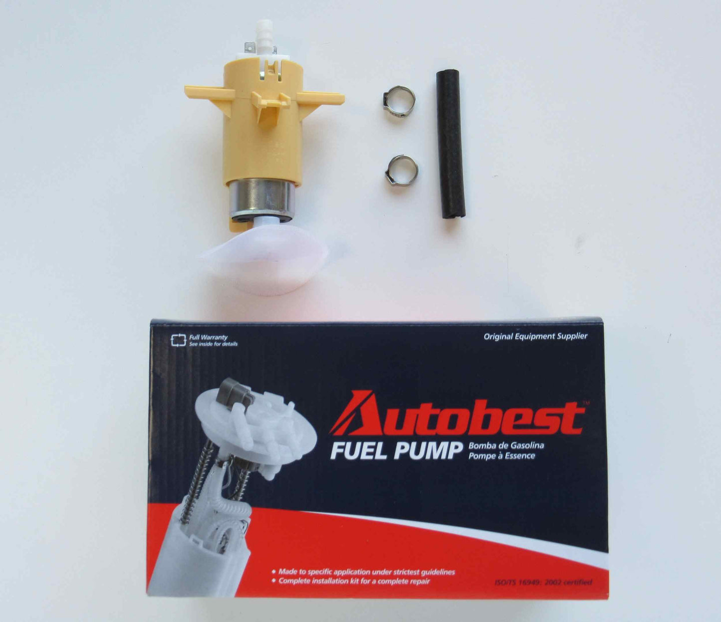 Side View of Fuel Pump and Strainer Set AUTOBEST F4244