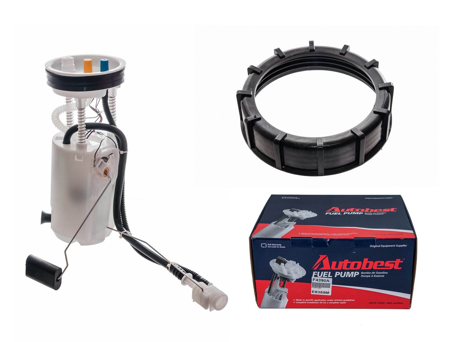 Back View of Fuel Pump Module Assembly AUTOBEST F4390A