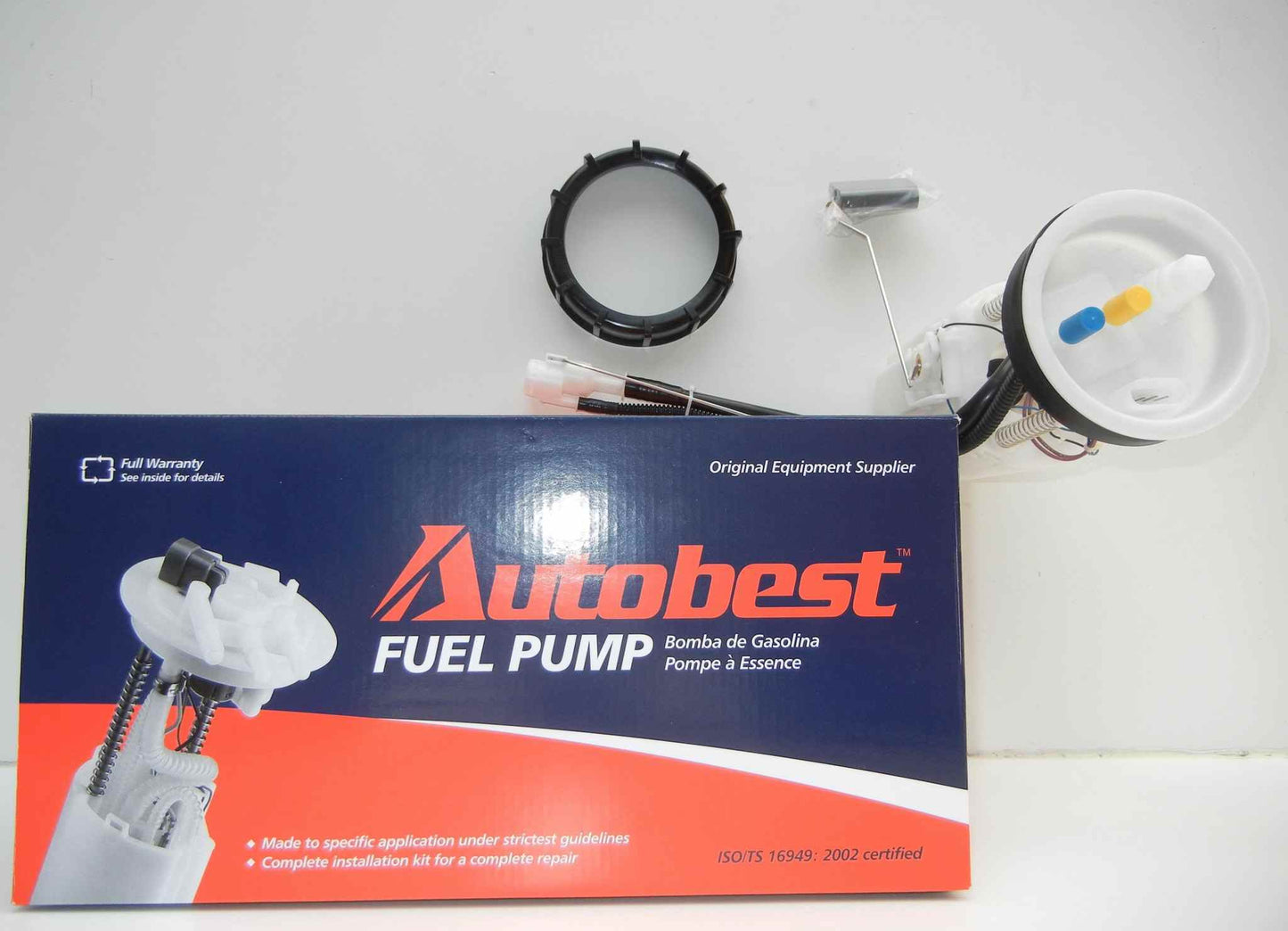 Package View of Fuel Pump Module Assembly AUTOBEST F4390A