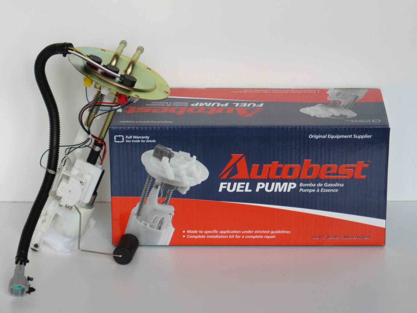 Side View of Fuel Pump and Sender Assembly AUTOBEST F4452A