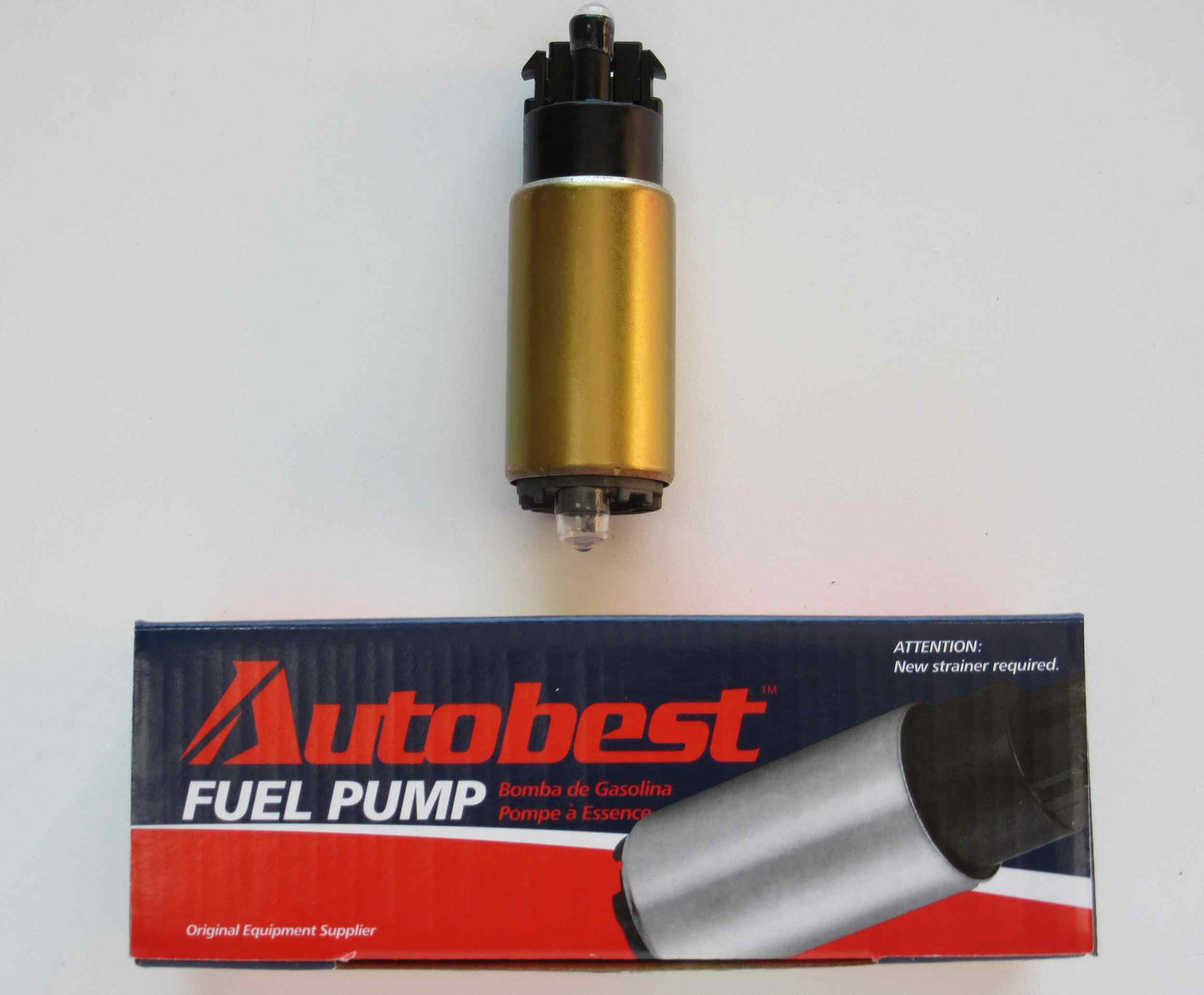 Side View of Electric Fuel Pump AUTOBEST F4524